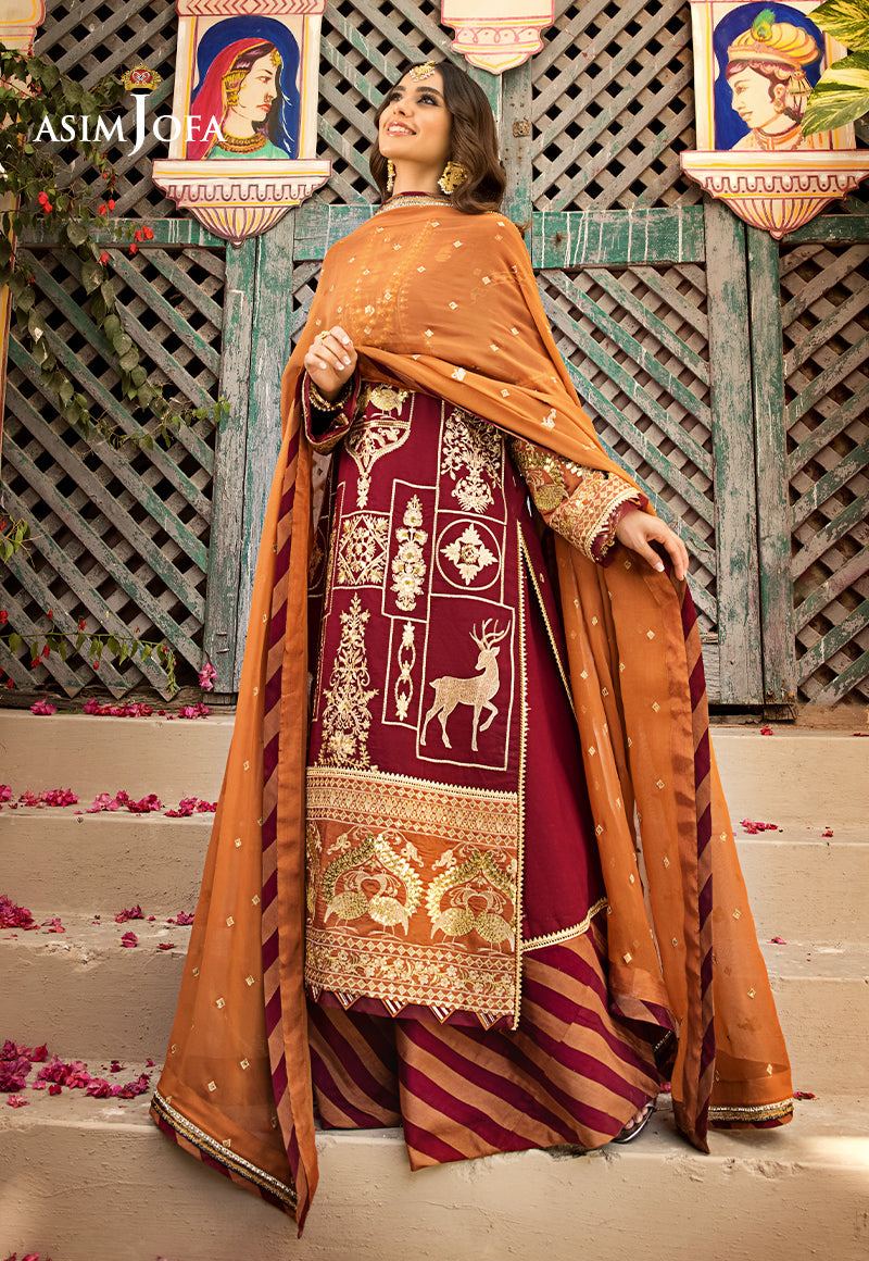 AJLR-11 EMBROIDERED LAWN 3 PCS
