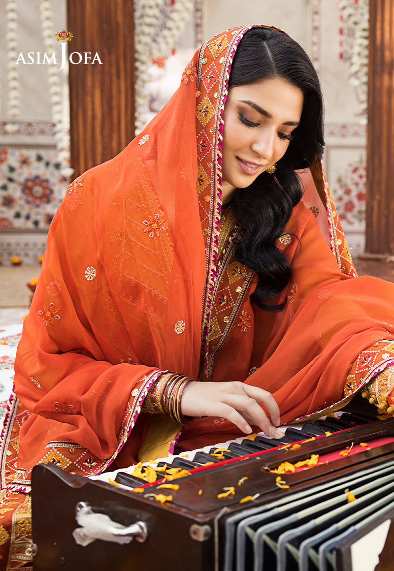 AJLR-03 EMBROIDERED LAWN 3 PCS