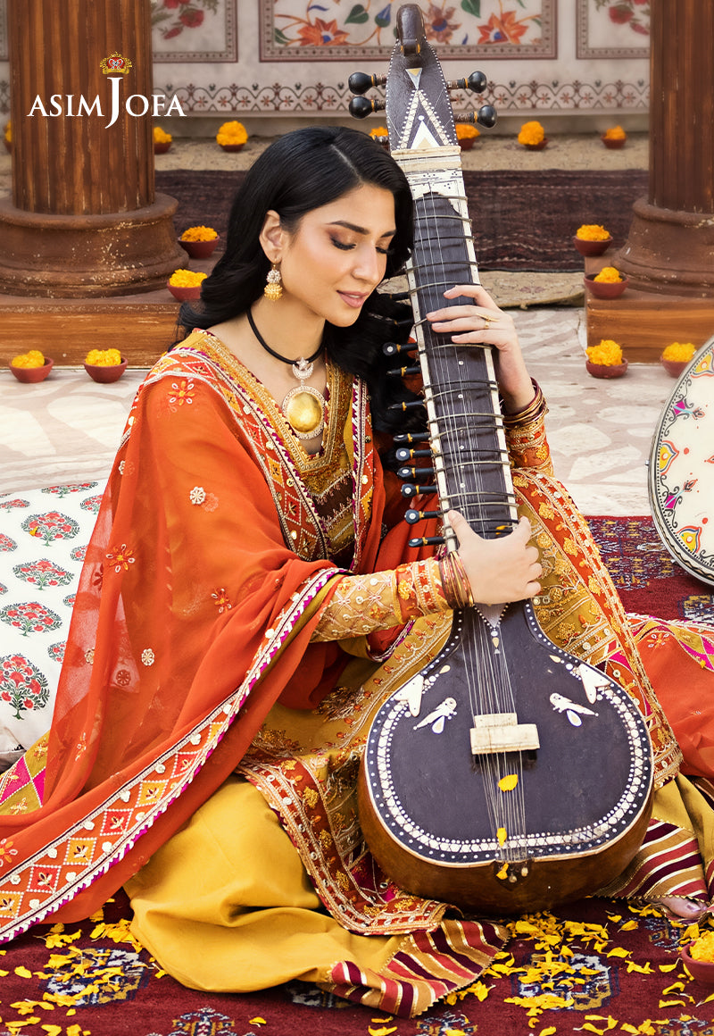 AJLR-03 EMBROIDERED LAWN 3 PCS