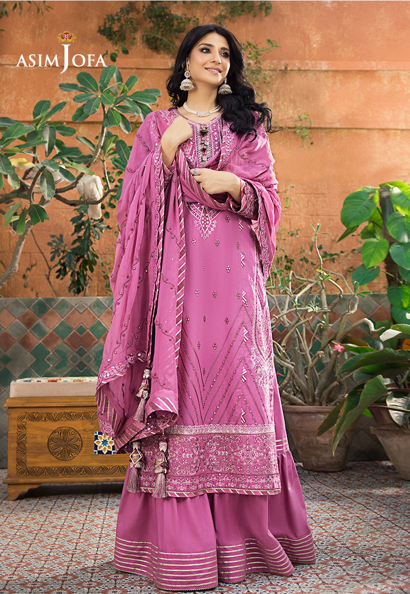 AJLR-24 EMBROIDERED LAWN 3 PCS