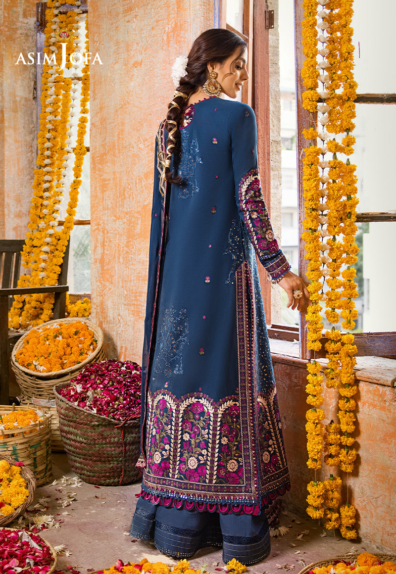 AJLR-19 EMBROIDERED LAWN 3 PCS