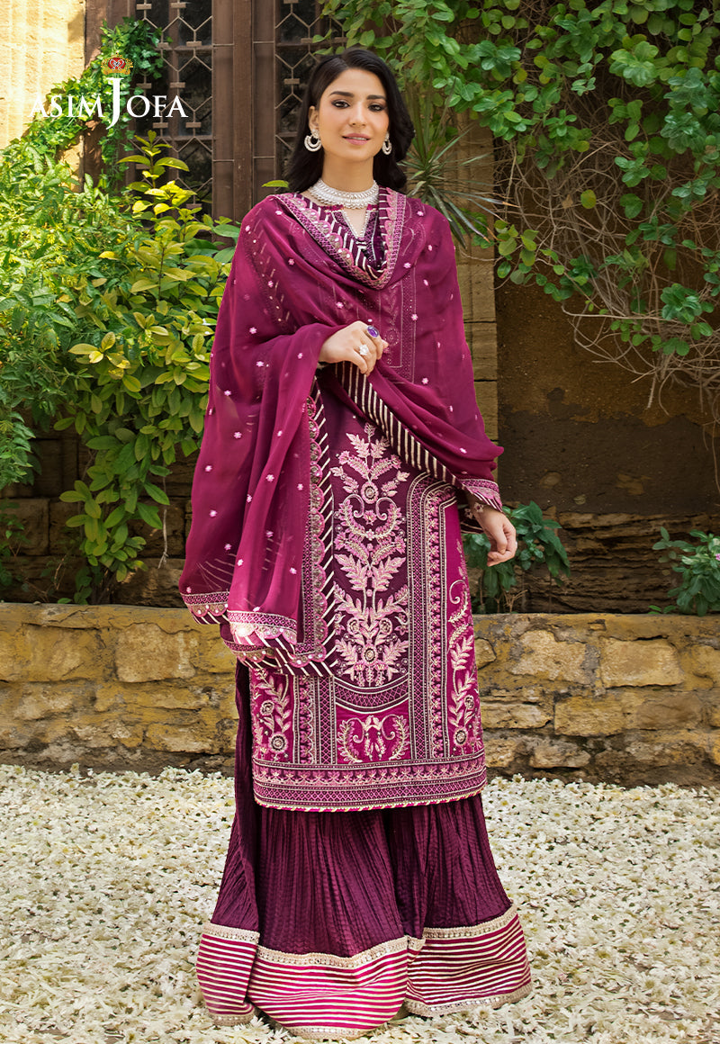 AJLR-21 EMBROIDERED LAWN 3 PCS