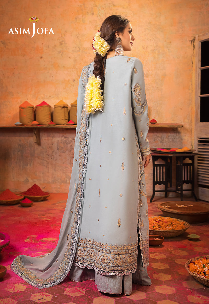 AJLR-23 EMBROIDERED LAWN 3 PCS