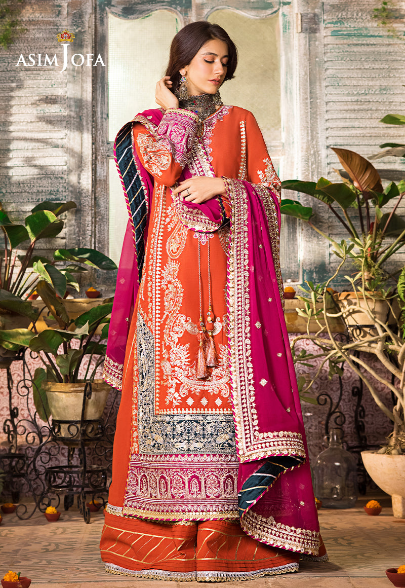 AJLR-22 EMBROIDERED LAWN 3 PCS