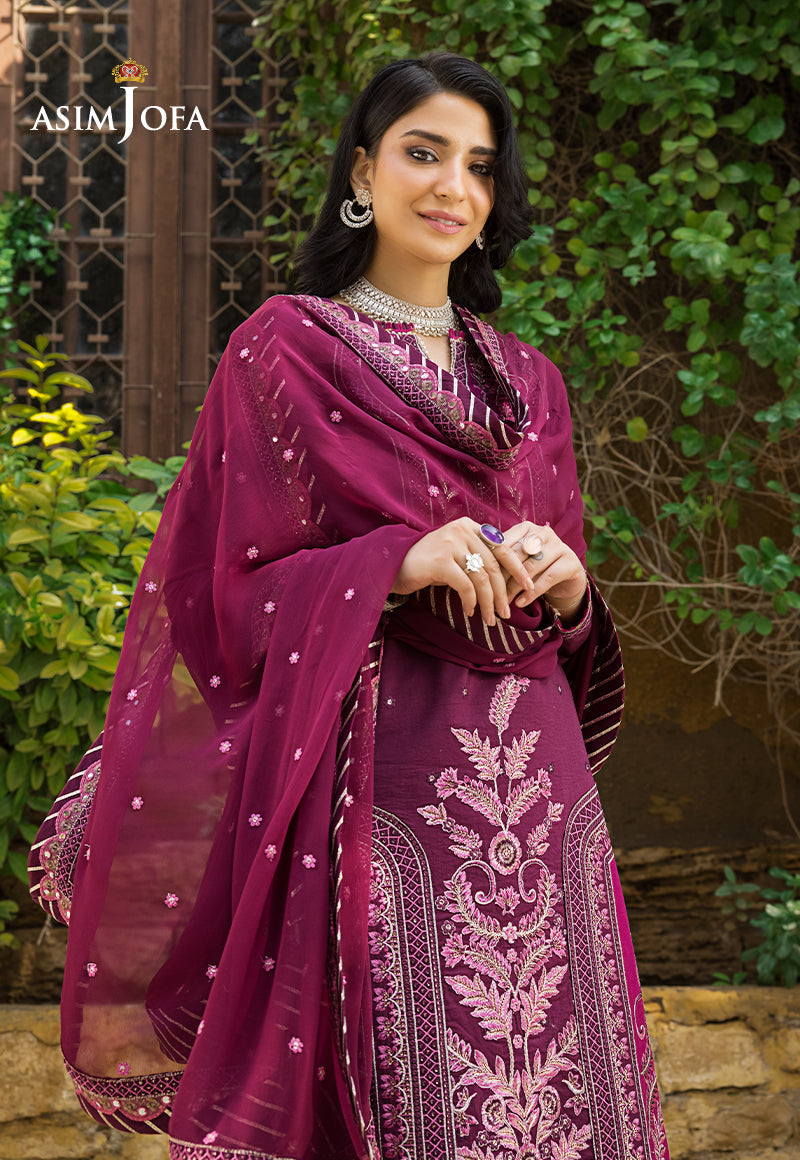 AJLR-21 EMBROIDERED LAWN 3 PCS