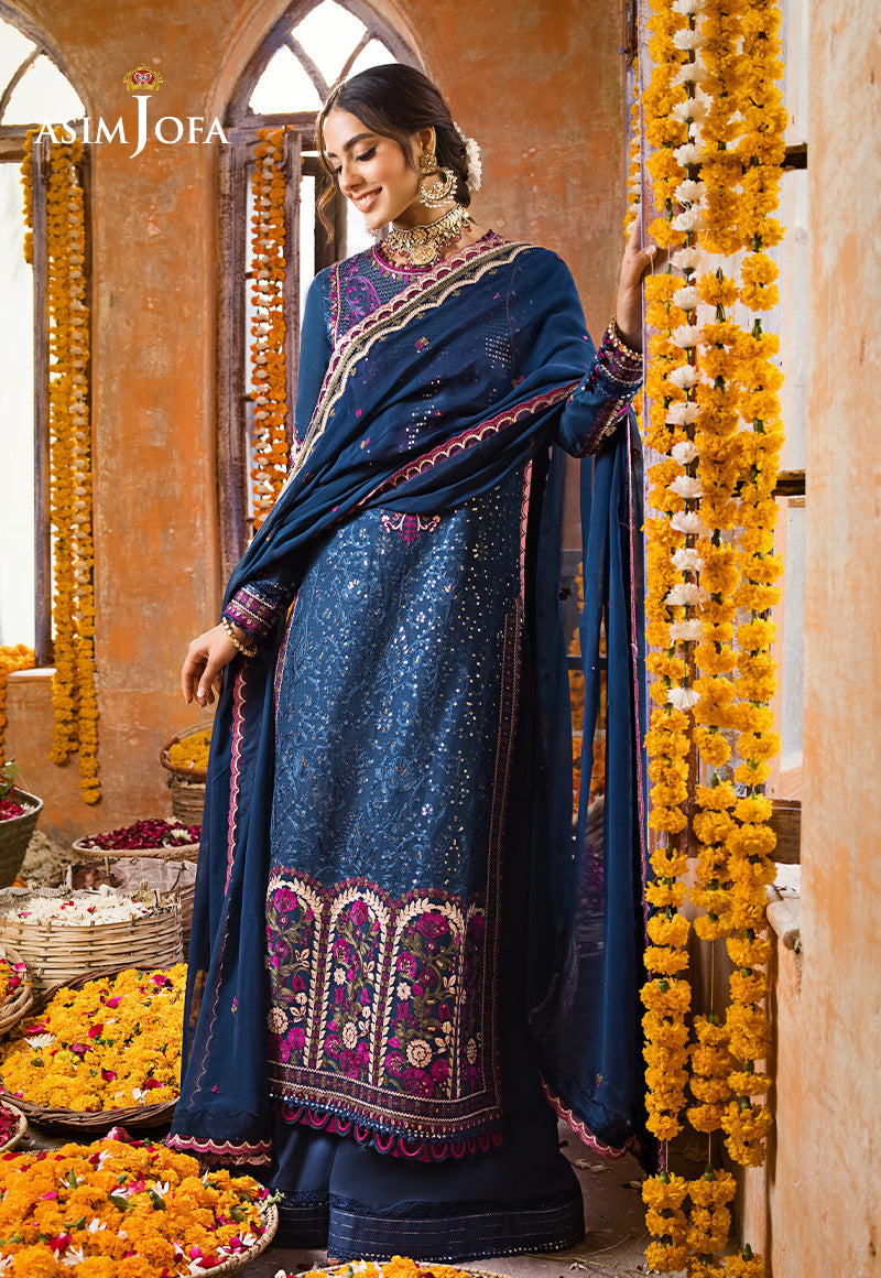 AJLR-19 EMBROIDERED LAWN 3 PCS