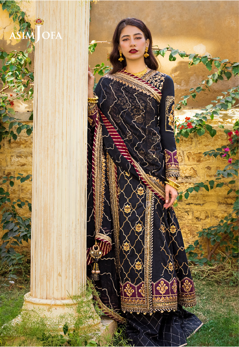 AJLR-29 EMBROIDERED LAWN 3 PCS