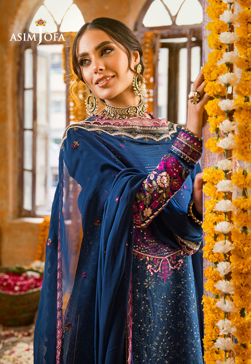 AJLR-19 EMBROIDERED LAWN 3 PCS