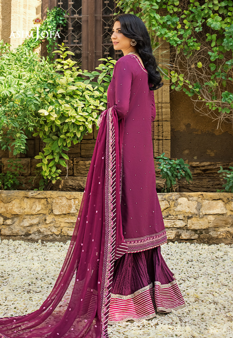 AJLR-21 EMBROIDERED LAWN 3 PCS