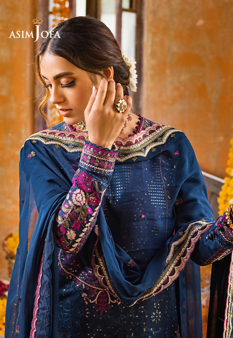 AJLR-19 EMBROIDERED LAWN 3 PCS