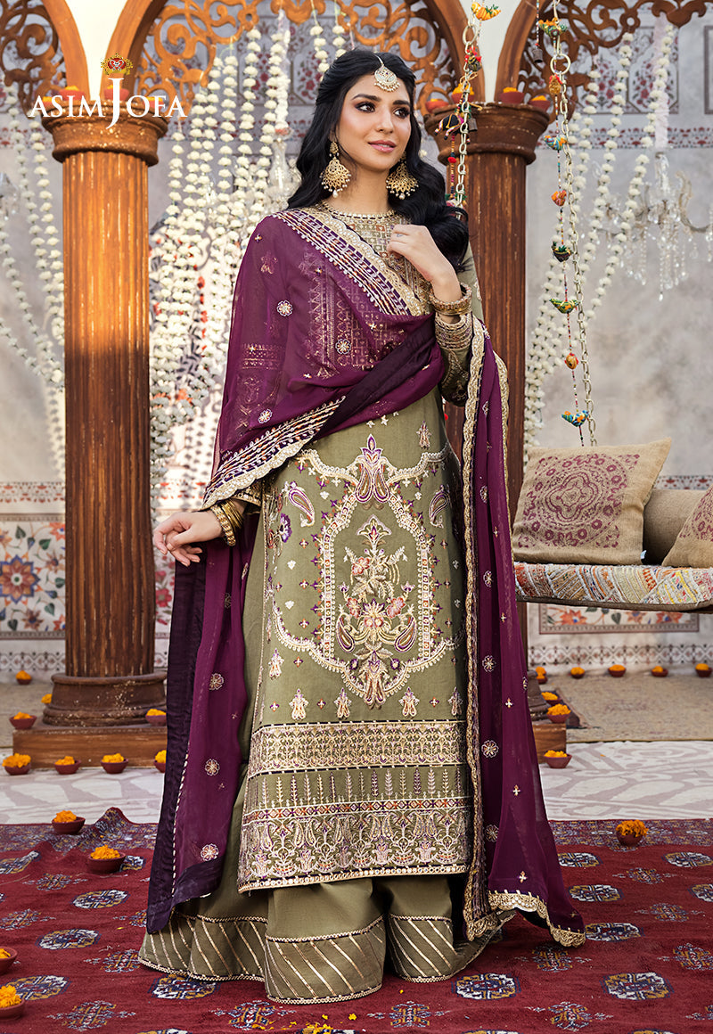 AJLR-06 EMBROIDERED LAWN 3 PCS