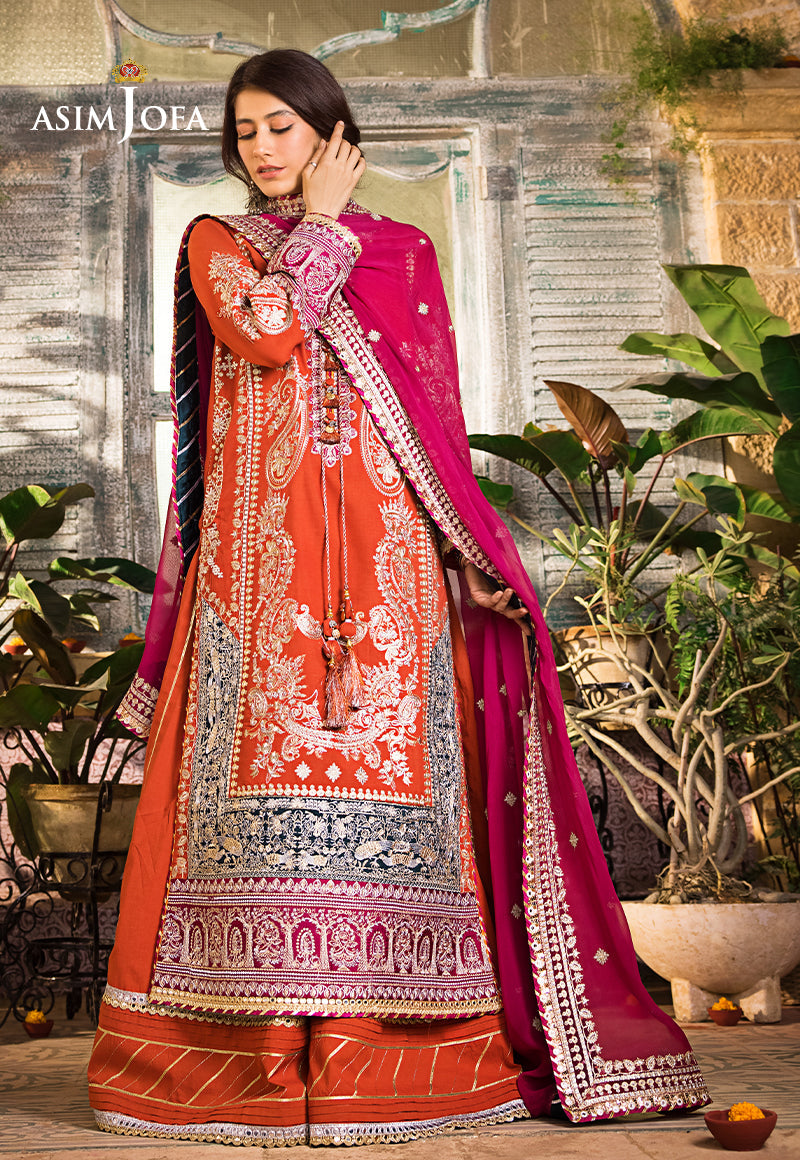 AJLR-22 EMBROIDERED LAWN 3 PCS