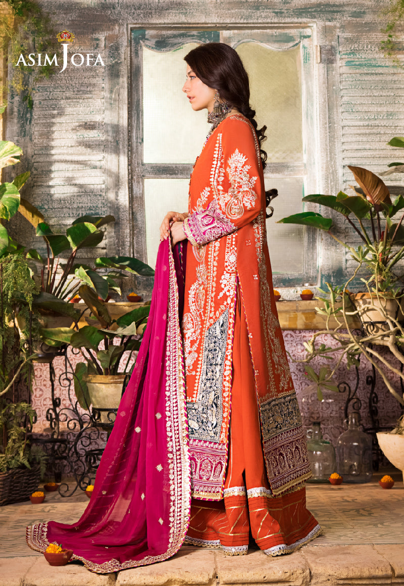AJLR-22 EMBROIDERED LAWN 3 PCS