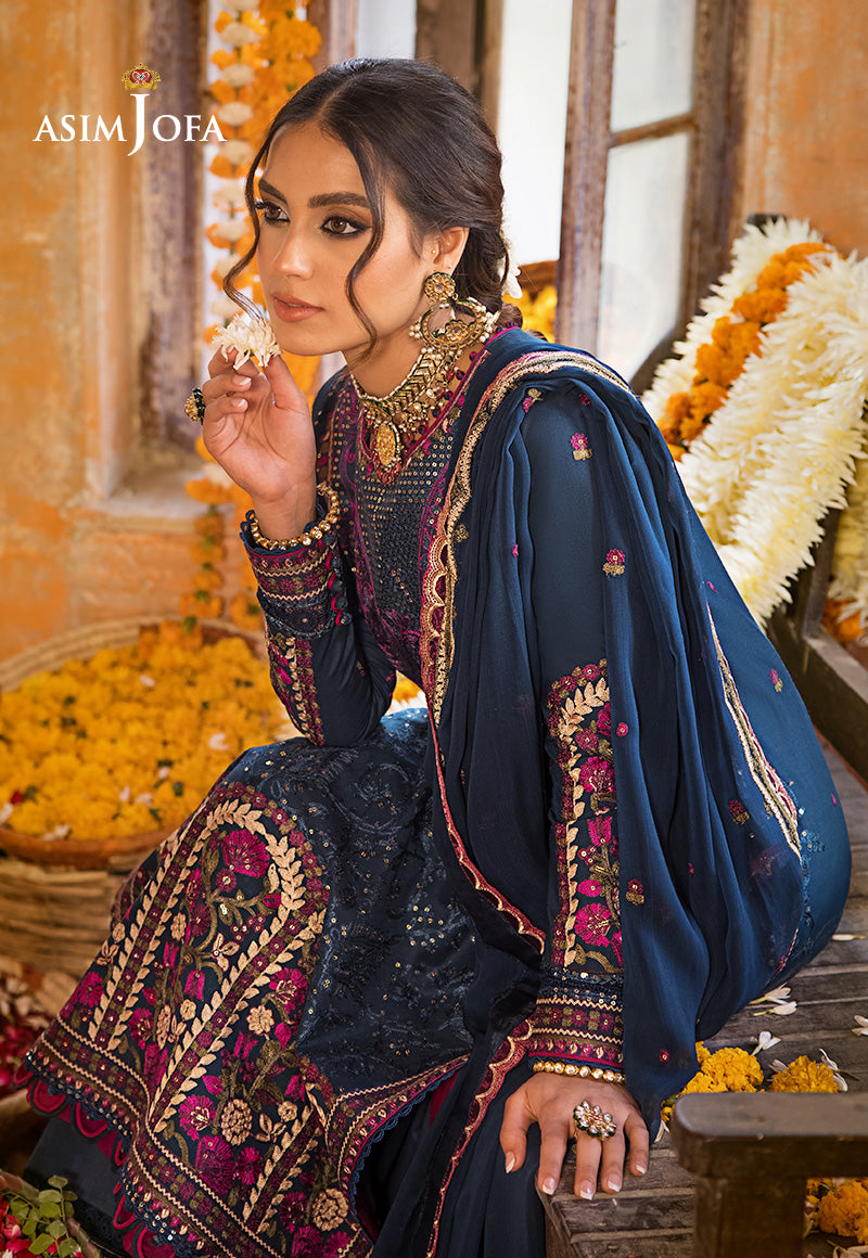 AJLR-19 EMBROIDERED LAWN 3 PCS