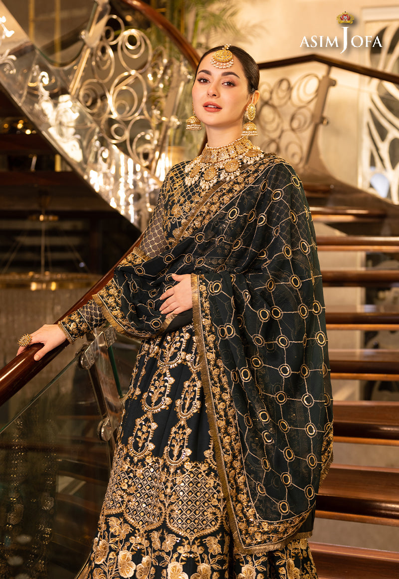 AJHJ-25 EMBROIDERED CHIFFON 3 PCS