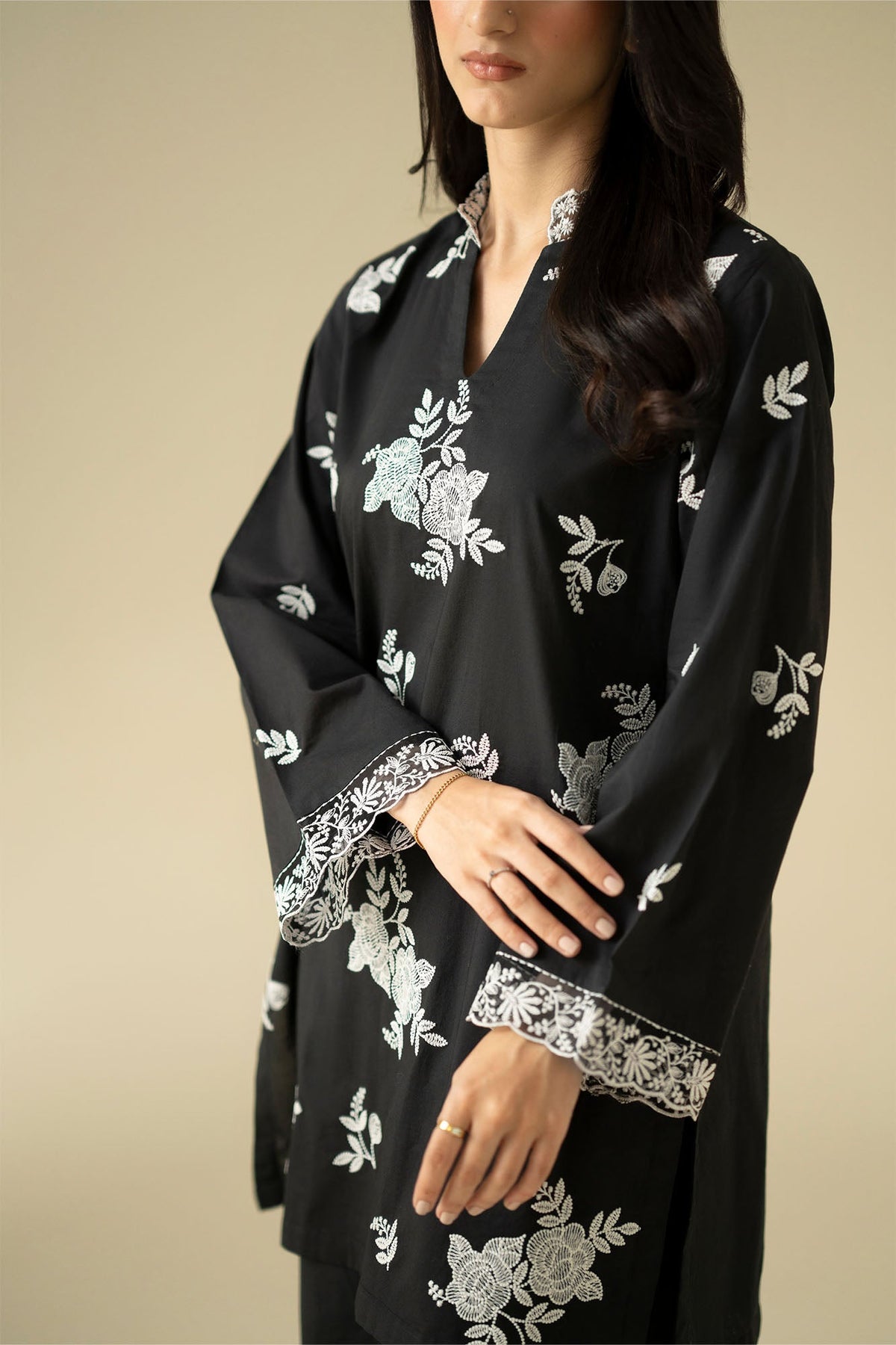 ASH BLACK -2PC (SHIRT & TROUSER)