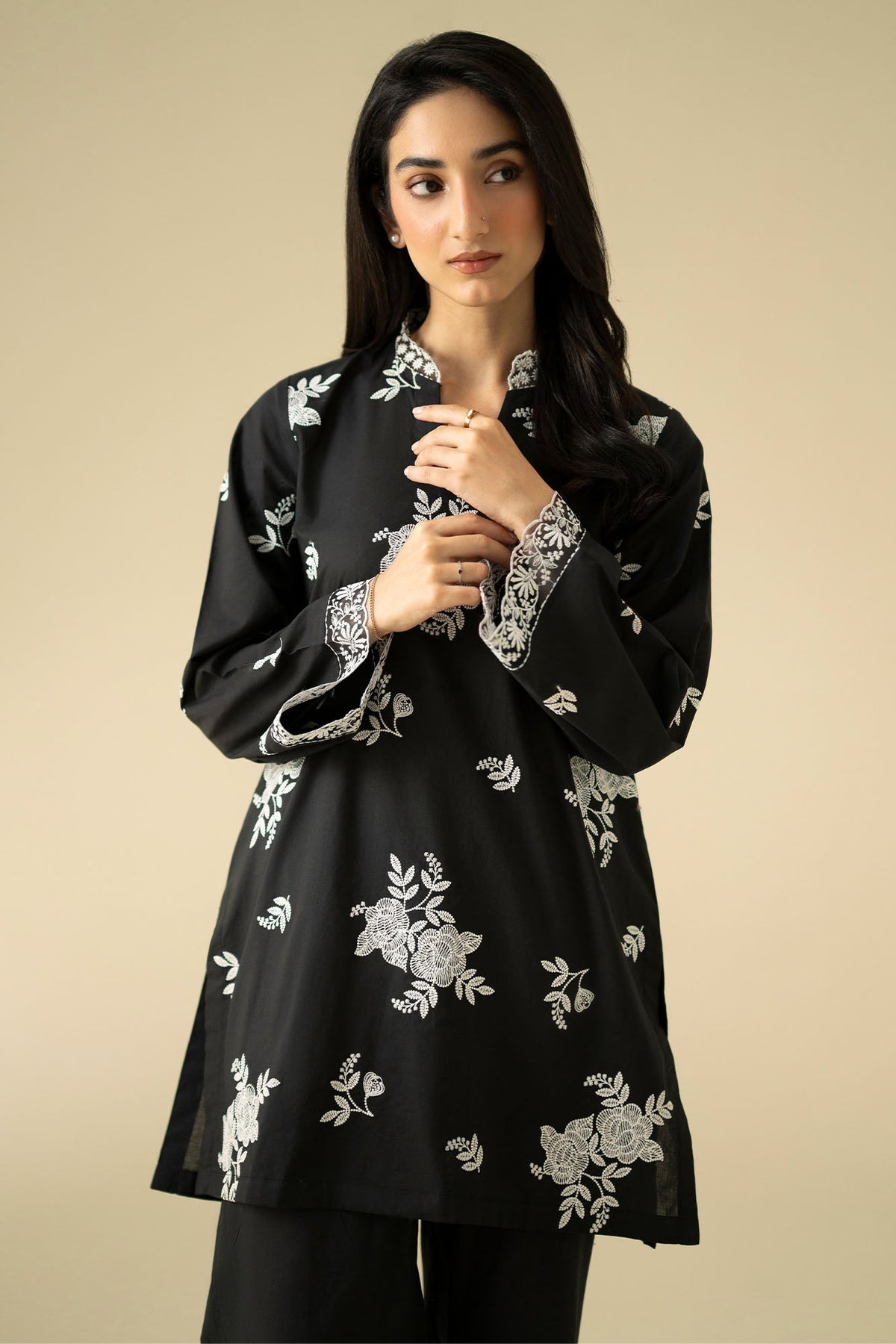 ASH BLACK -2PC (SHIRT & TROUSER)
