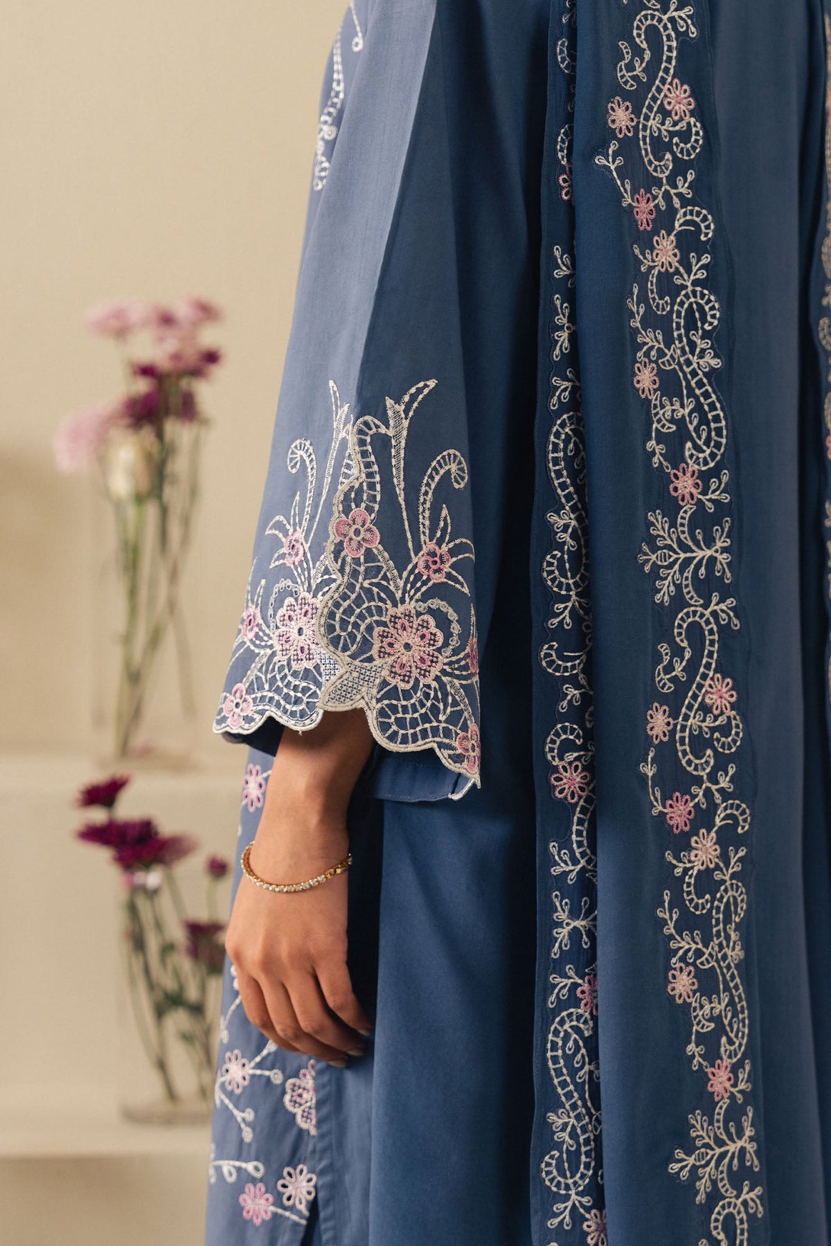 SKY LANCE-2PC (SHIRT & DUPATTA)