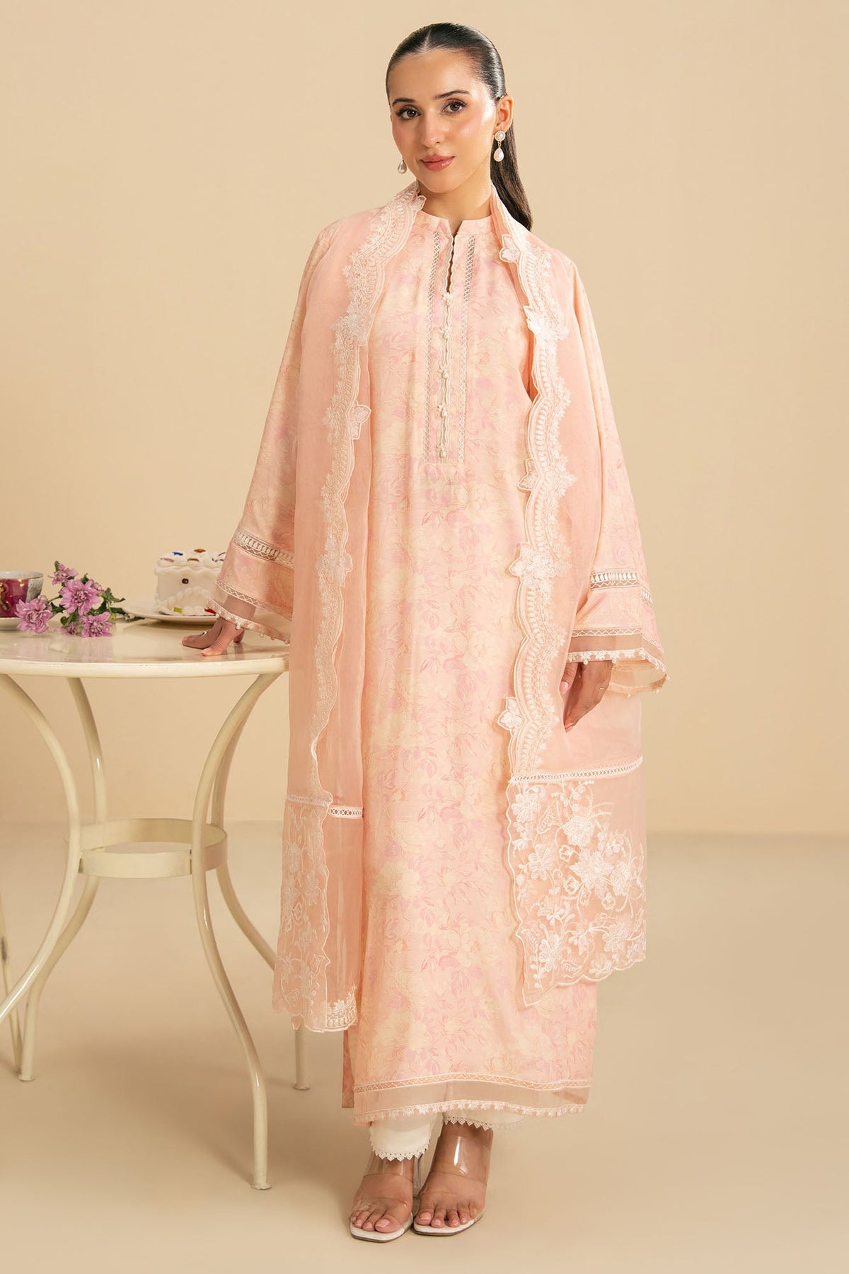 WILD ROSE-2PC (SHIRT & DUPATTA)
