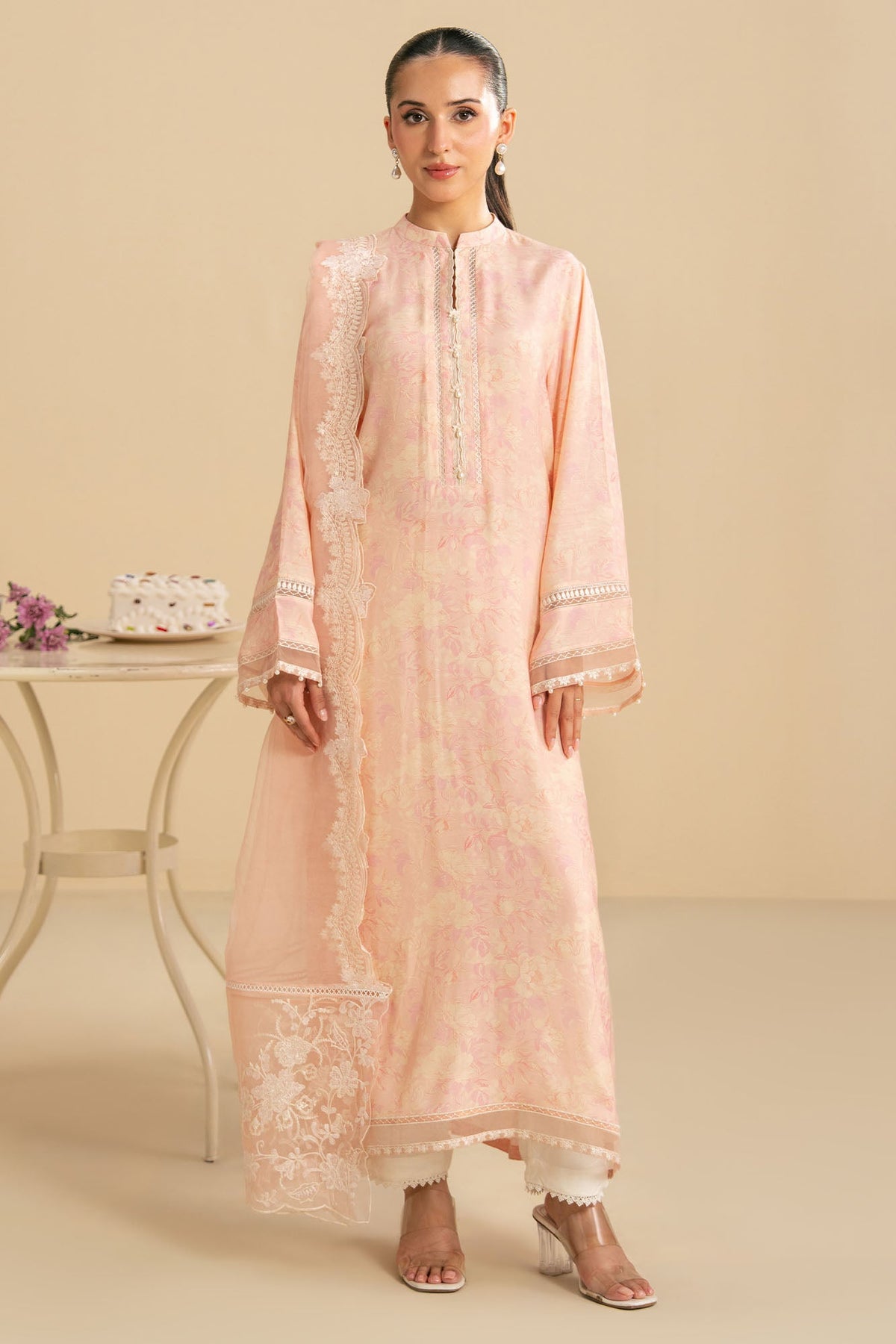 WILD ROSE-2PC (SHIRT & DUPATTA)