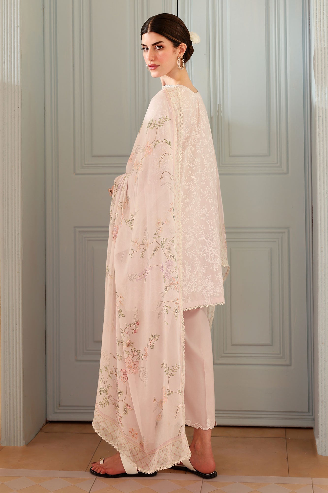 ENCHANTED LILAC-3PC PRINTED LAWN SUIT