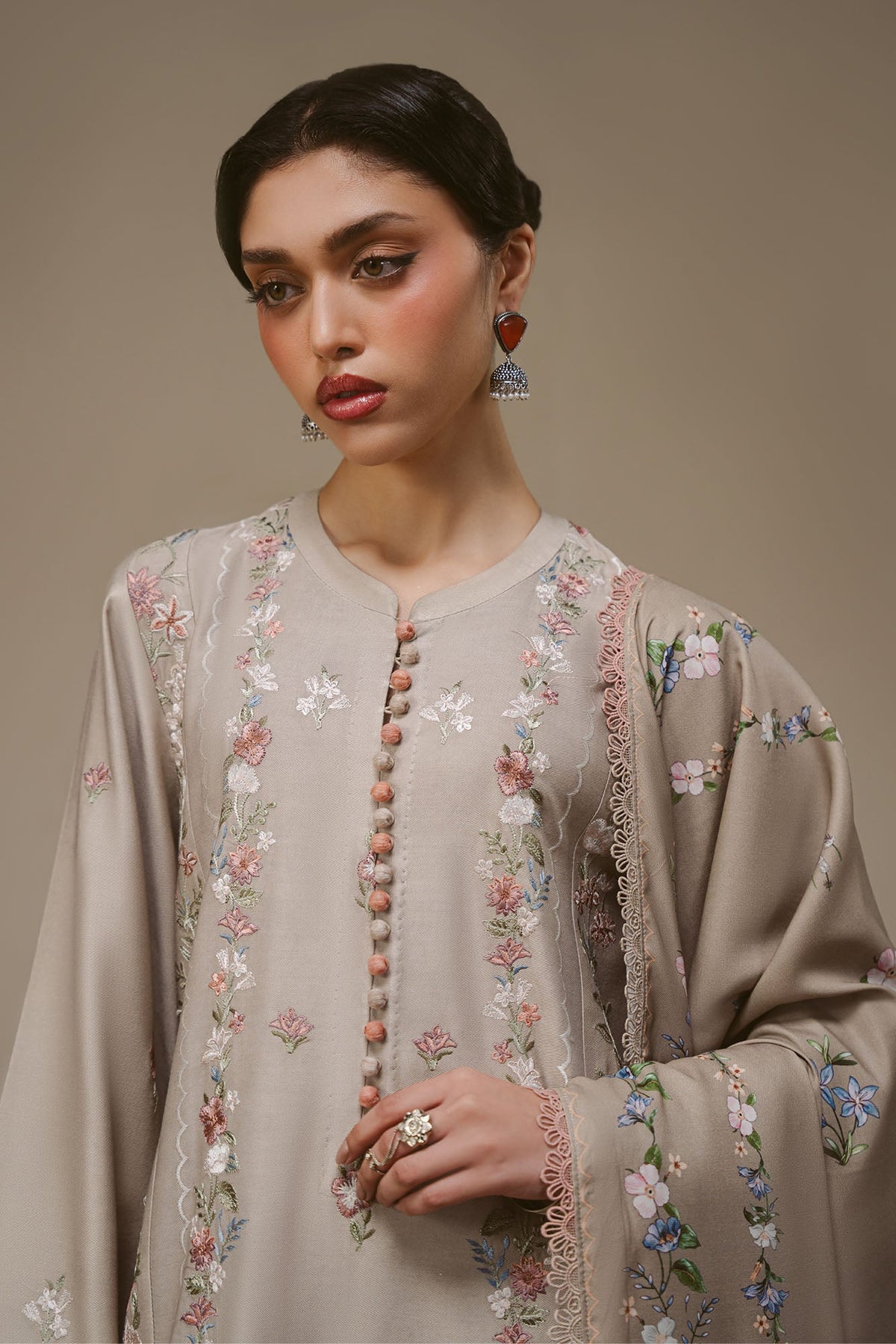GARY LUXE-3PC MARINA EMBROIDERED SUIT
