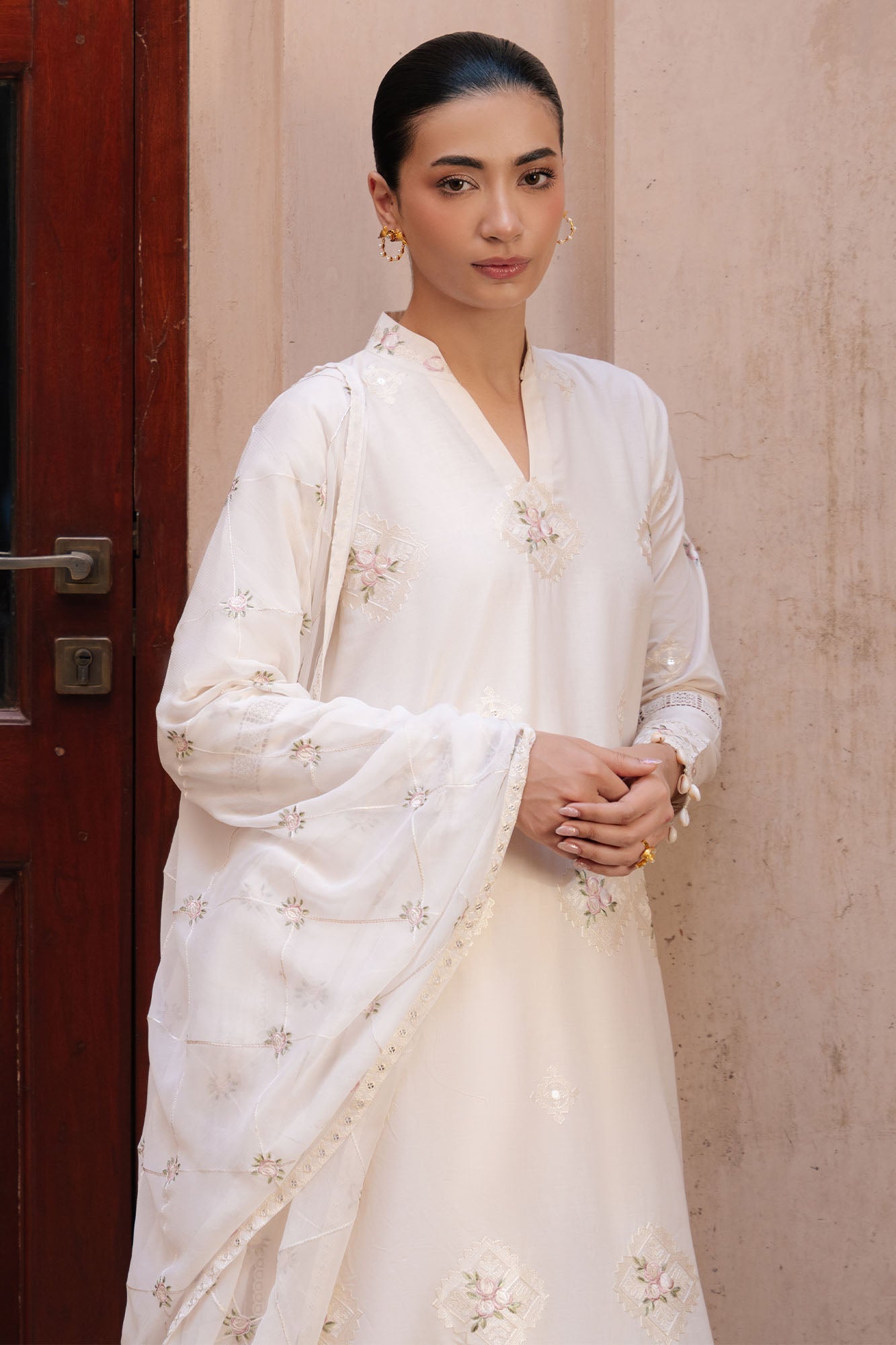 Cloud Garden-3Pc Embroidered Lawn Suit
