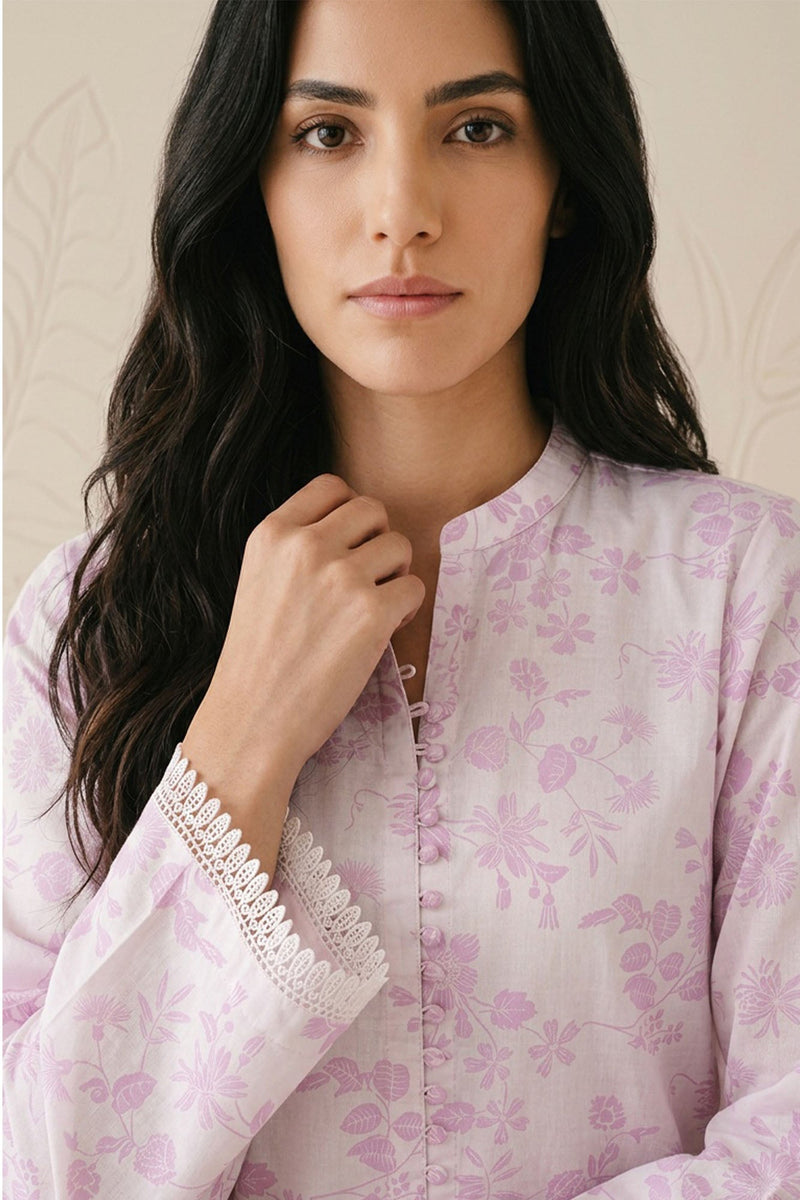 Pastel Palette-2 Piece Printed Lawn Suit
