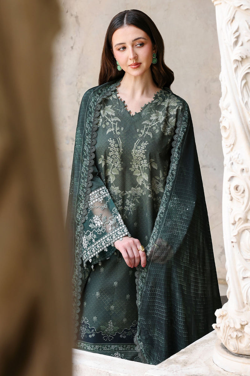 Forest Muse-3Pc Embroidered Lawn Suit