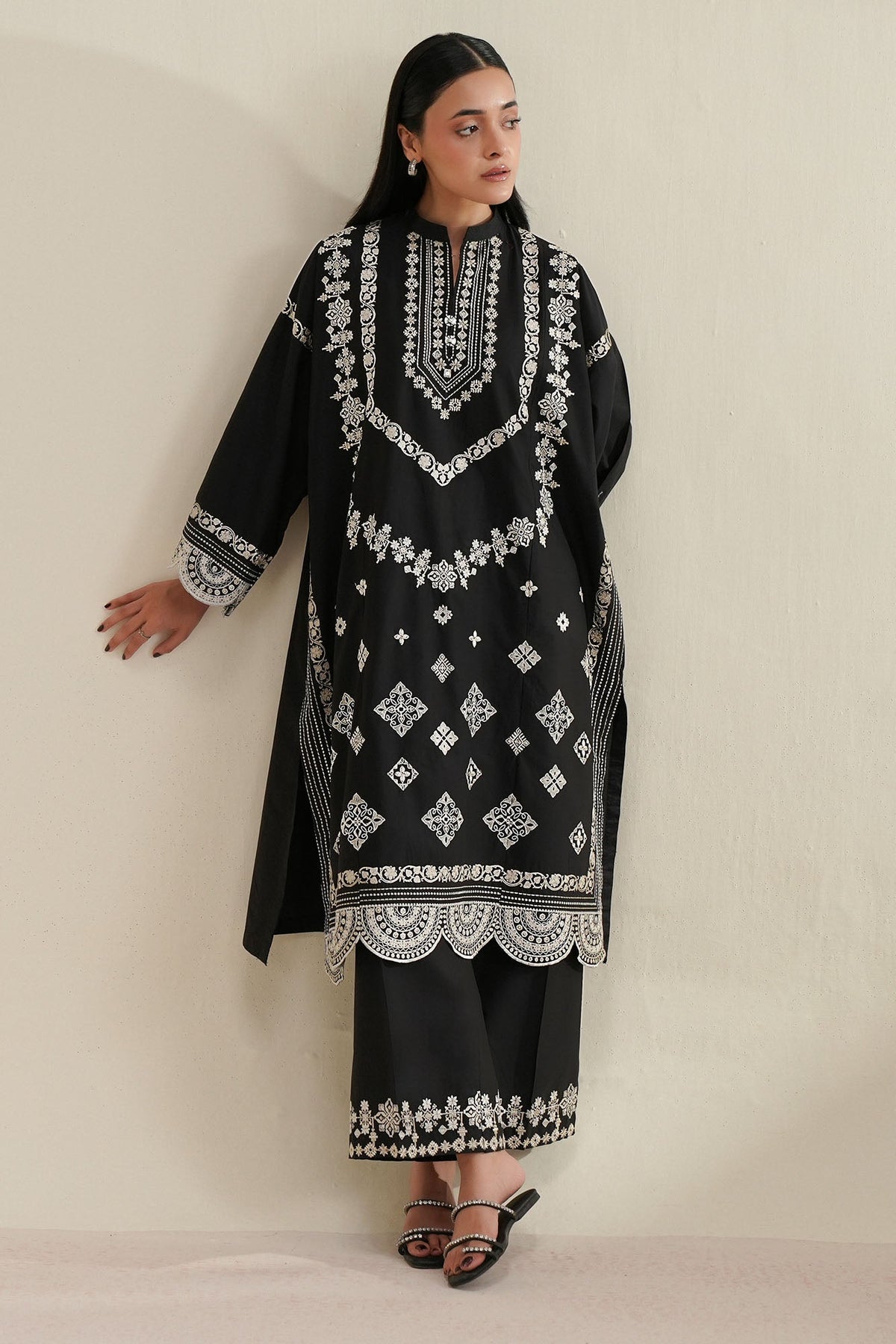 MYSTIC COAL-2PC (SHIRT & TROUSER)
