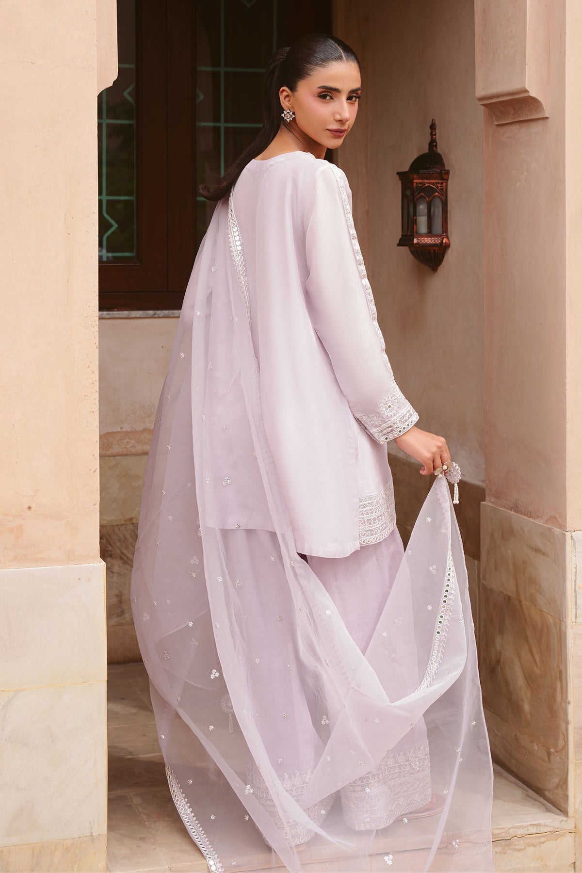 TWILIGHT GLEAM -3PC (SHIRT, SHALWAR & DUPATTA)