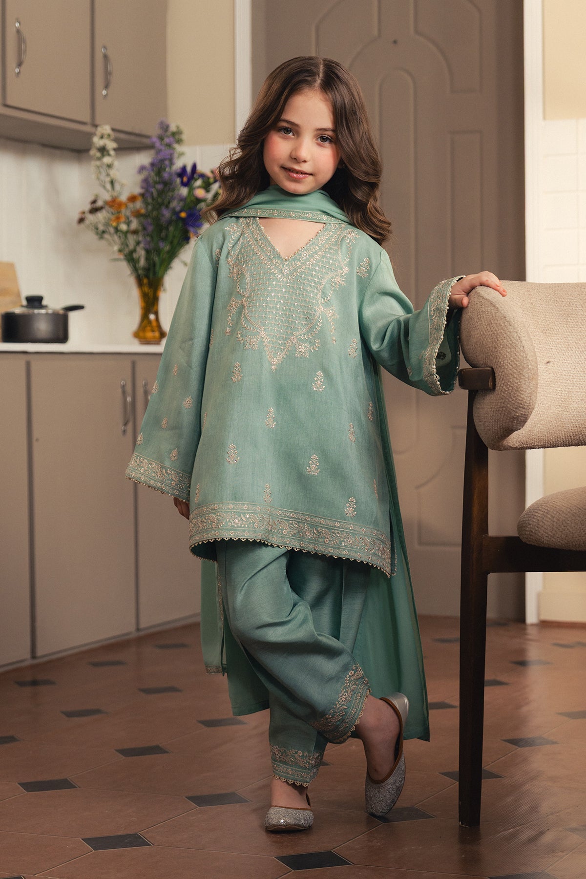 Zena - 3 Piece Silk