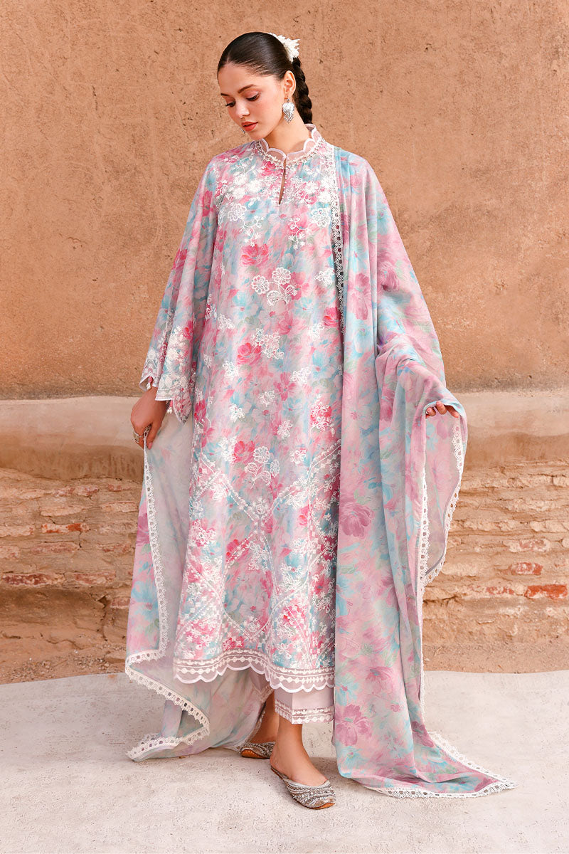 Velvet Dusk-3Pc (Shirt, Trouser & Dupatta)