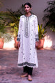BLACK & WHITE KANTHA (ZRW-20643)