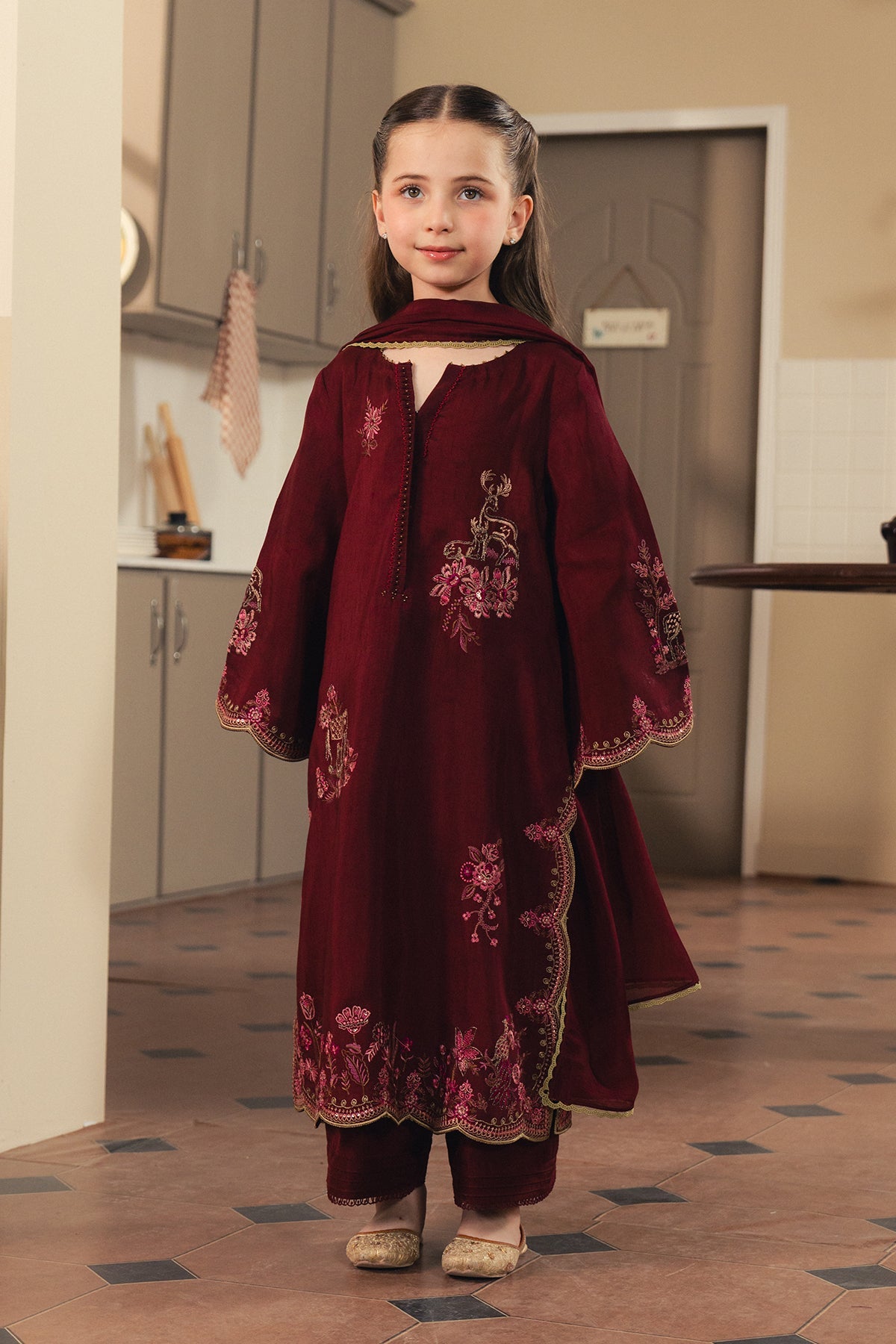 Tia - 3 Piece Silk