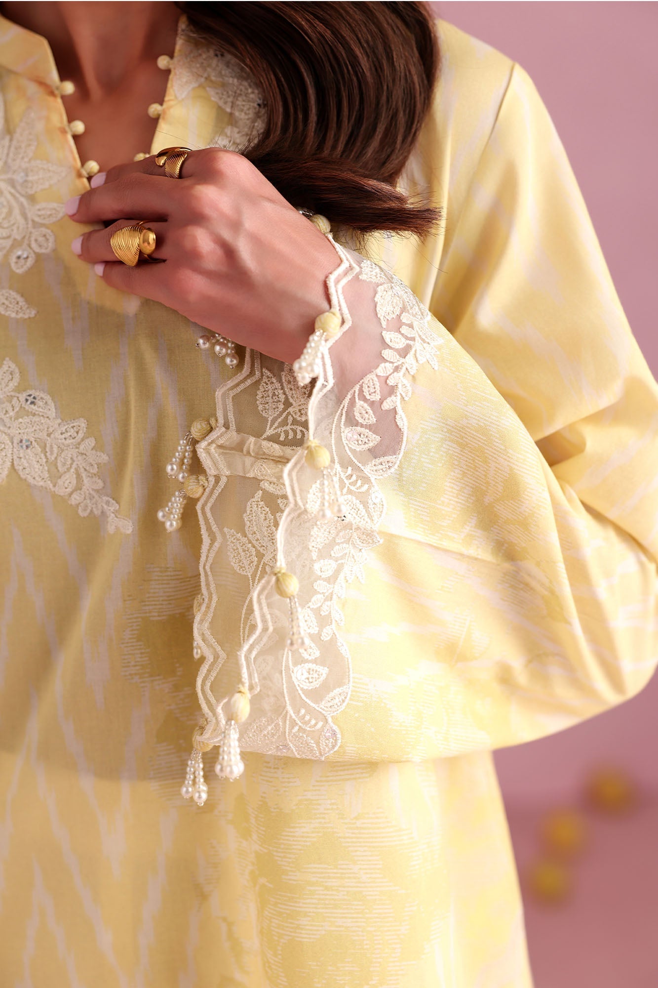 FLORAL HAZE-3PC PRINTED LAWN SUIT
