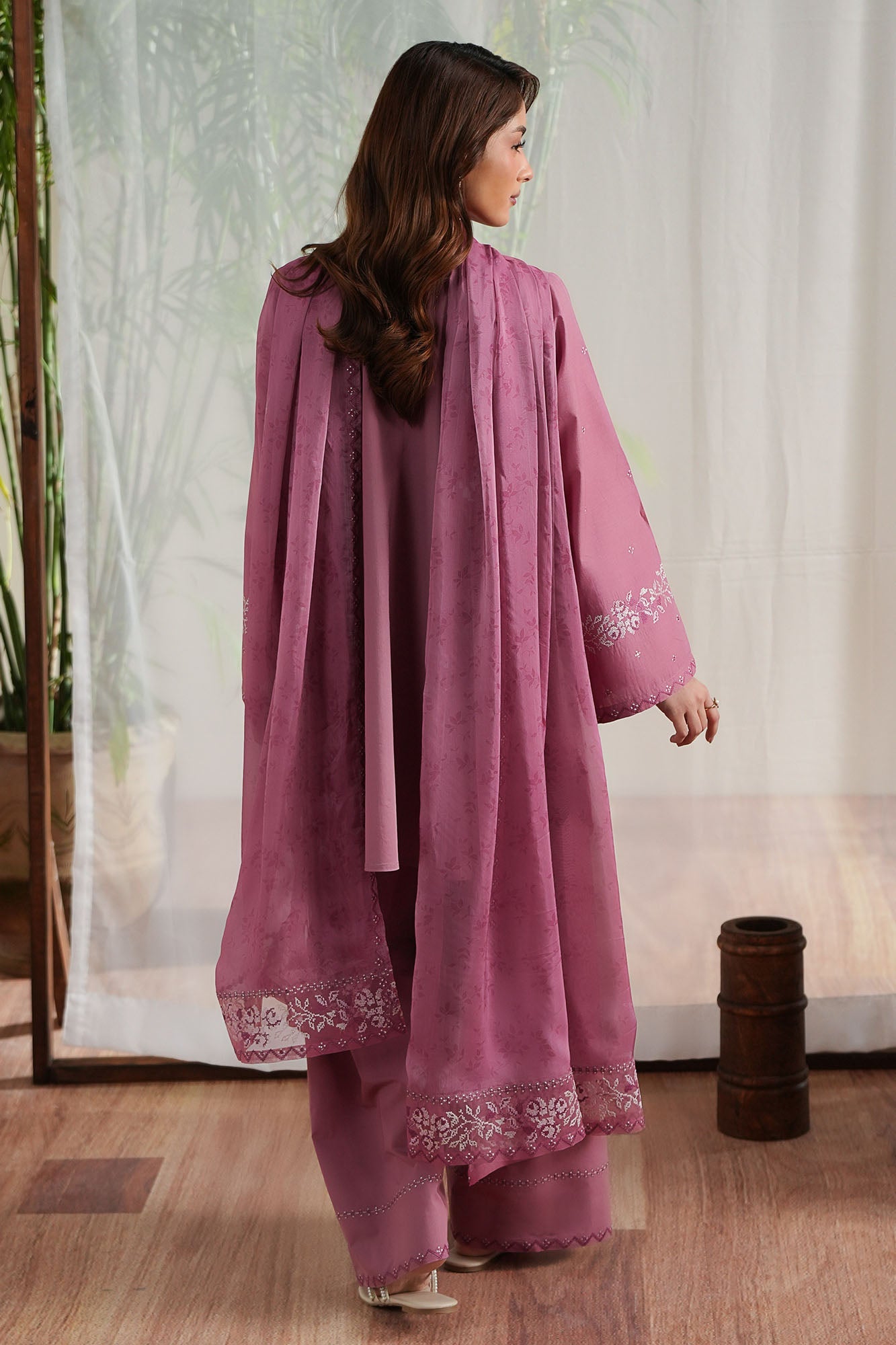 ROSE ELEGANCE-3PC (SHIRT, SHALWAR & DUPATTA)