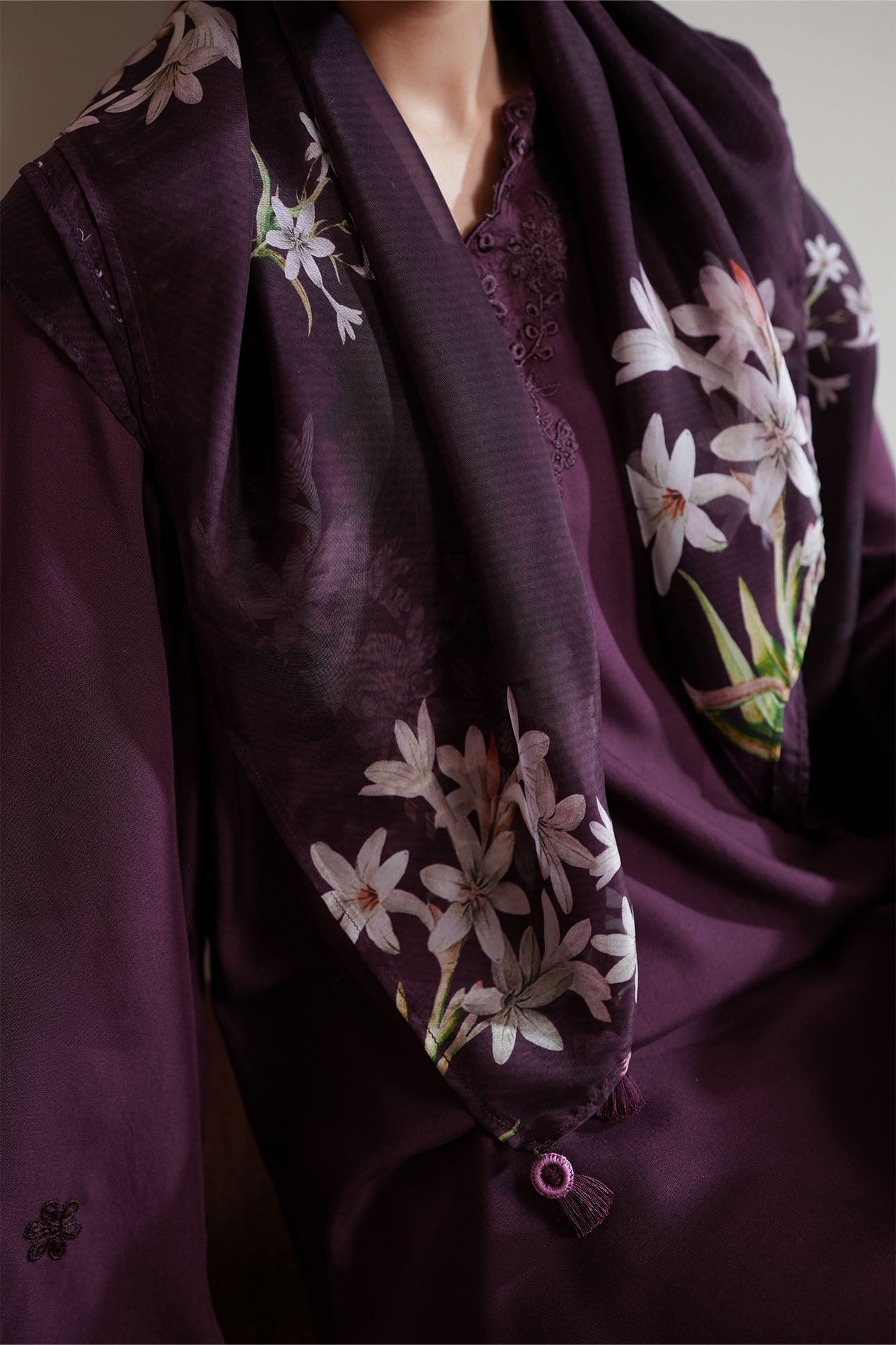 GRAPE GLAZE - SCARF