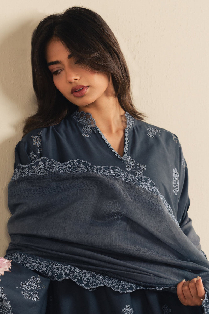 Sapphire Grace-3Pc (Shirt,Trouser & Dupatta)