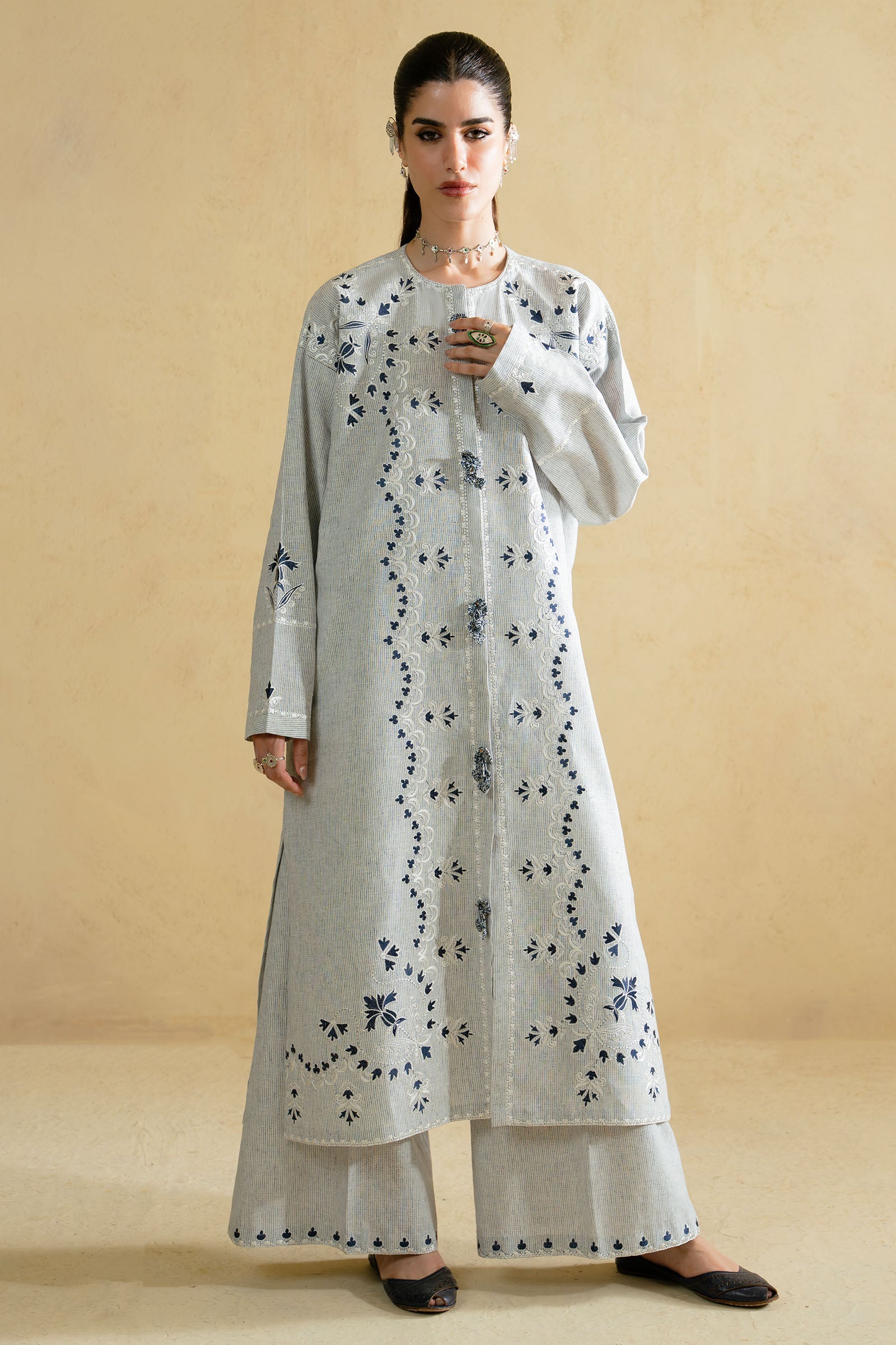 3 Piece - Embroidered Lawn Suit
