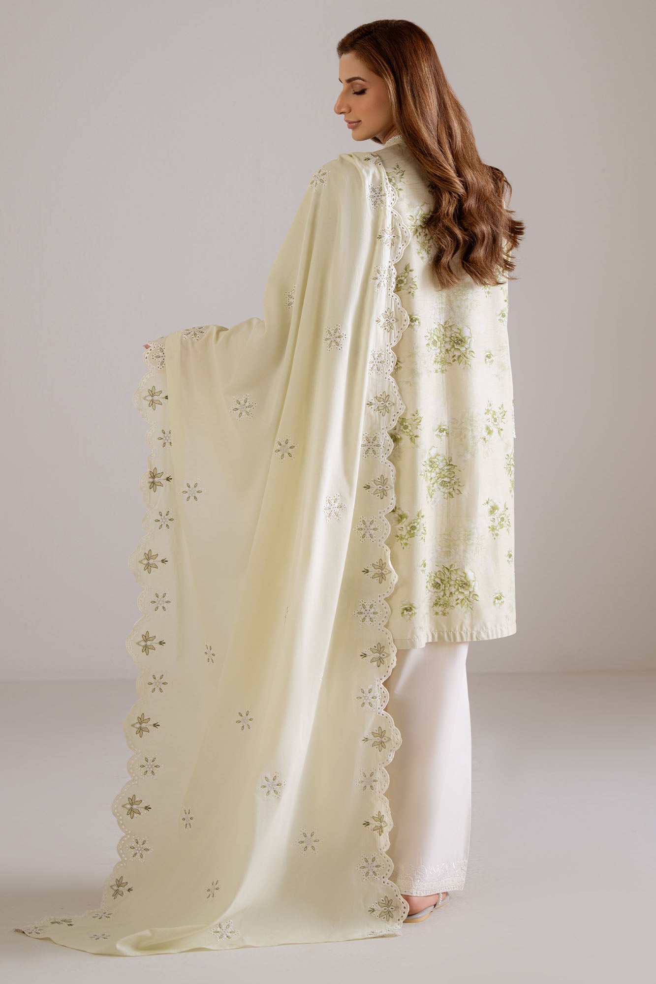 DEWY MEADOW-2PC (SHIRT & DUPATTA)