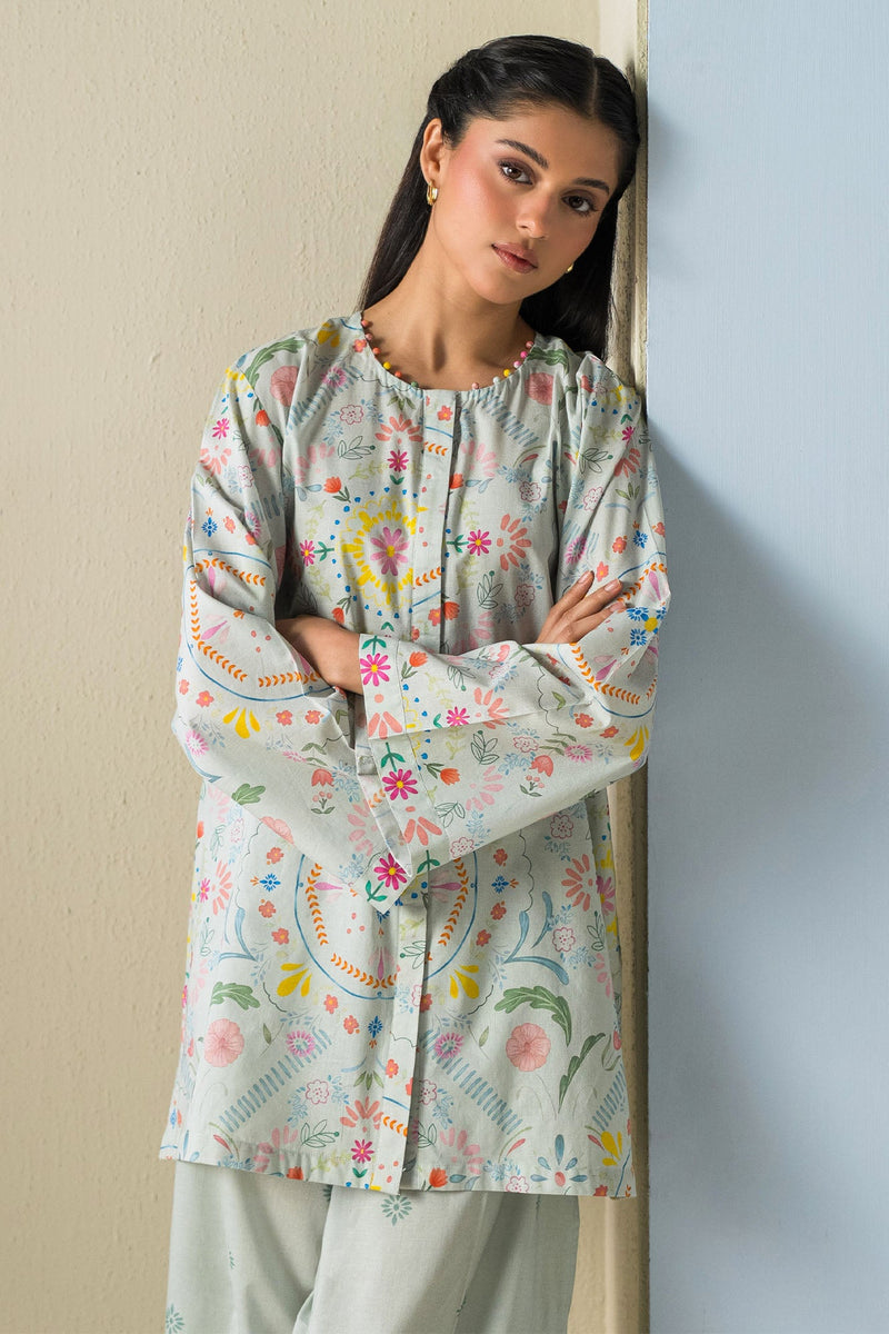 Sage Grace -2Pc (Shirt & Trouser)