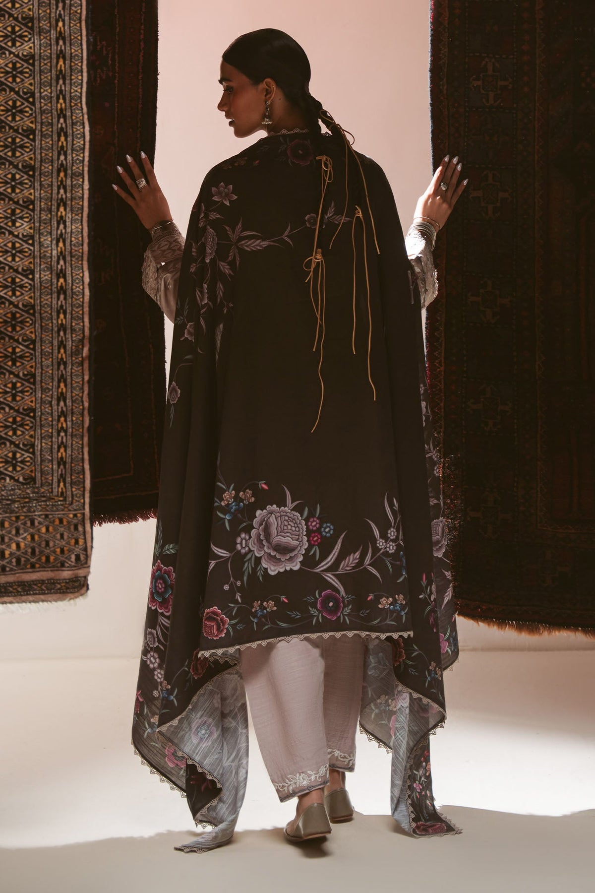 PETAL HAZE-3PC KHADDAR PRINTED SUIT