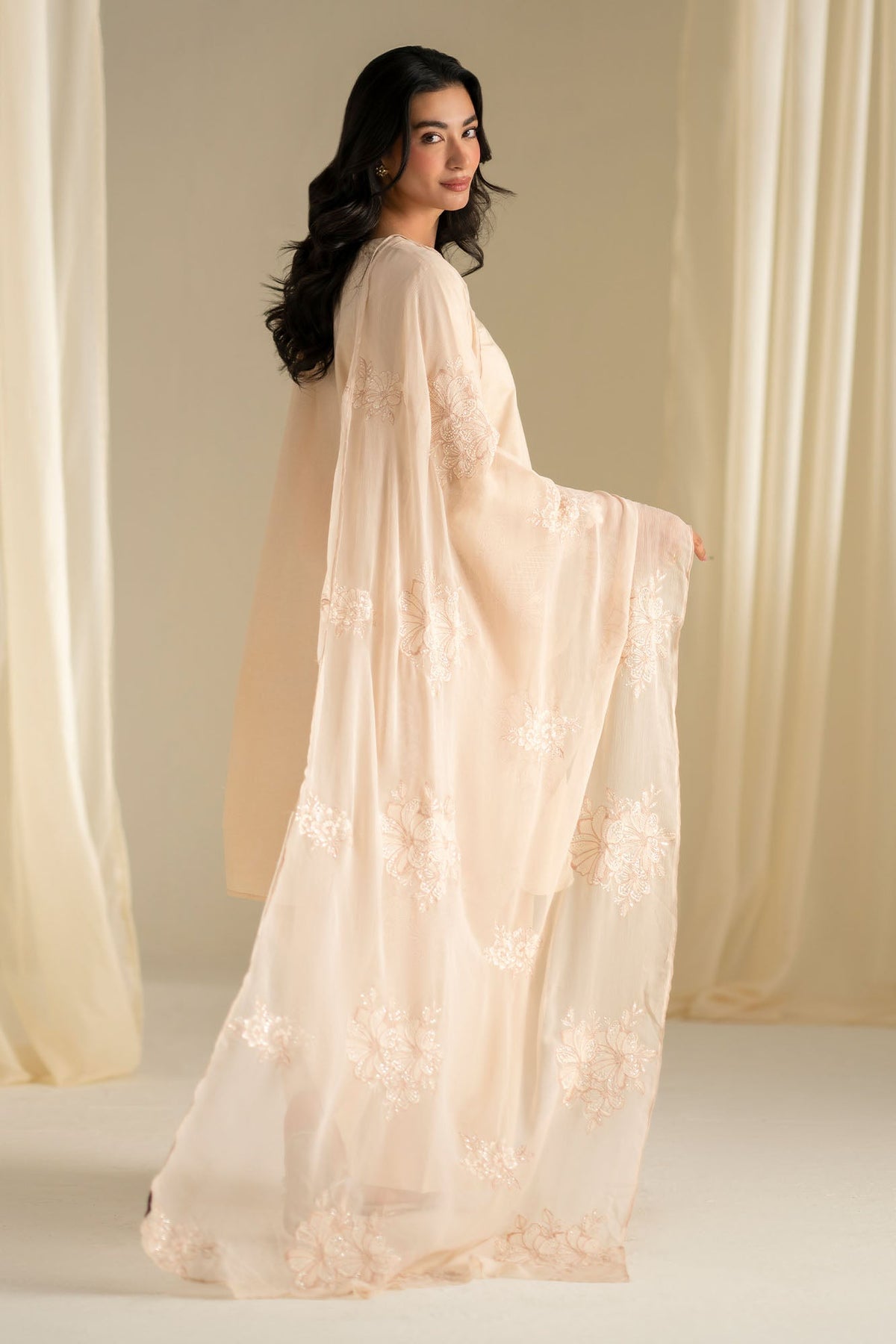 TULIP-3PC (SHIRT, TROUSER & DUPATTA)