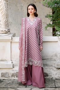 ASH ROSE-3PC EMBROIDERED JACQUARD SUIT