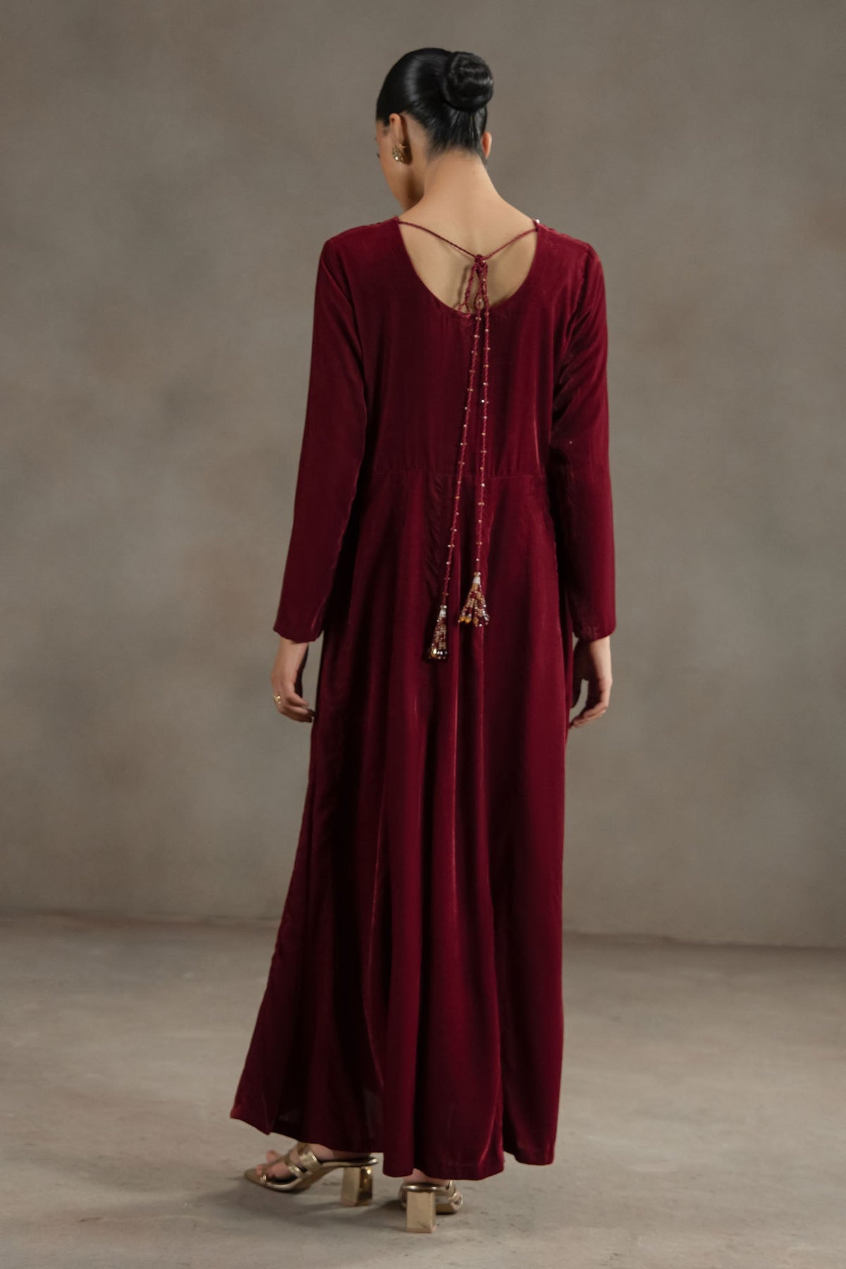 SCARLET GRACE VELVET SHIRT