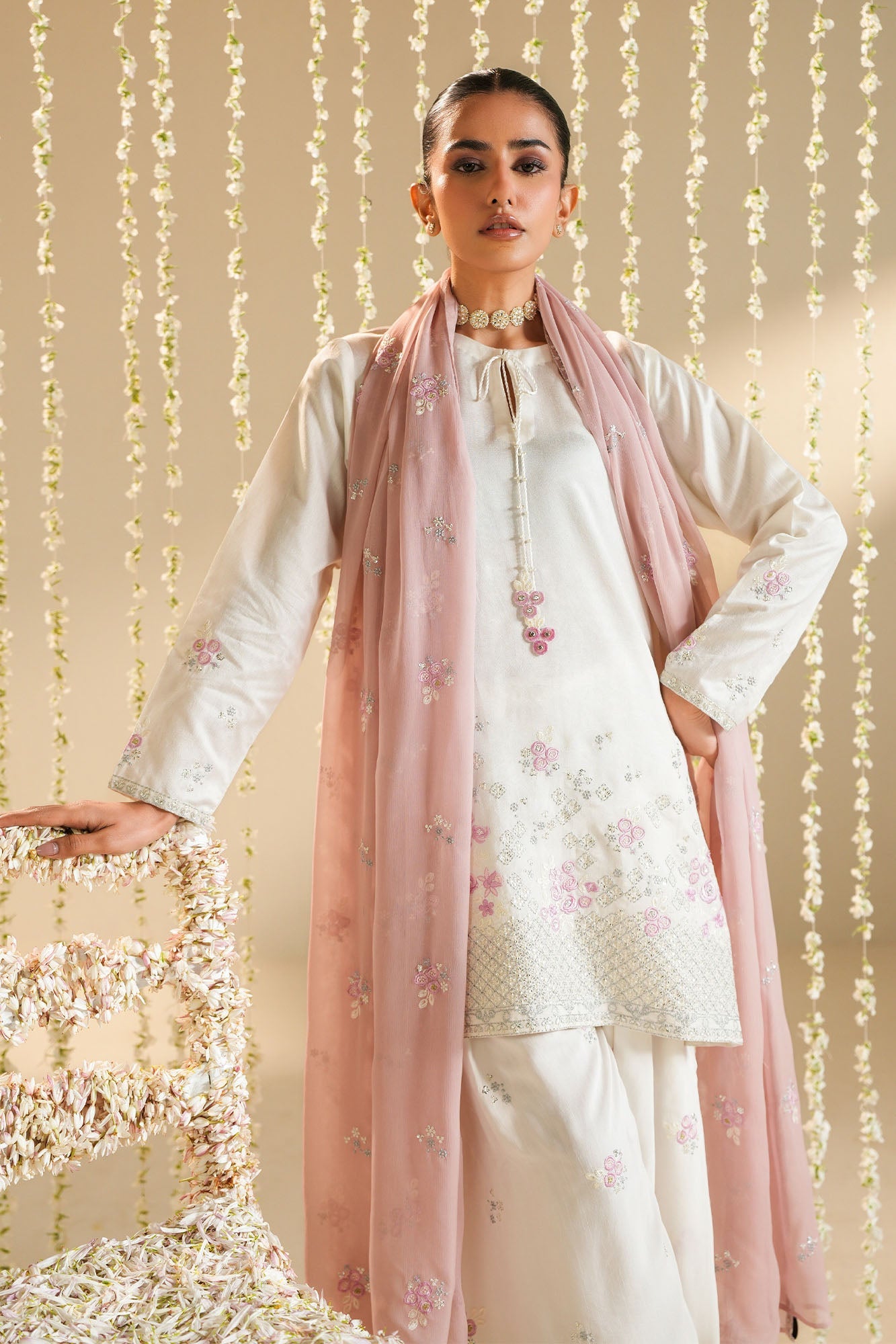 PINK CLOUD-3PC (SHIRT, TROUSER & DUPATTA)