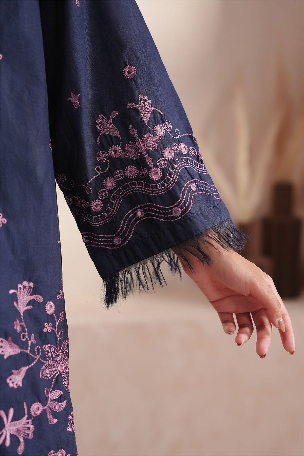 BLUE IRIS-3PC (SHIRT, SHALWAR & DUPATTA)