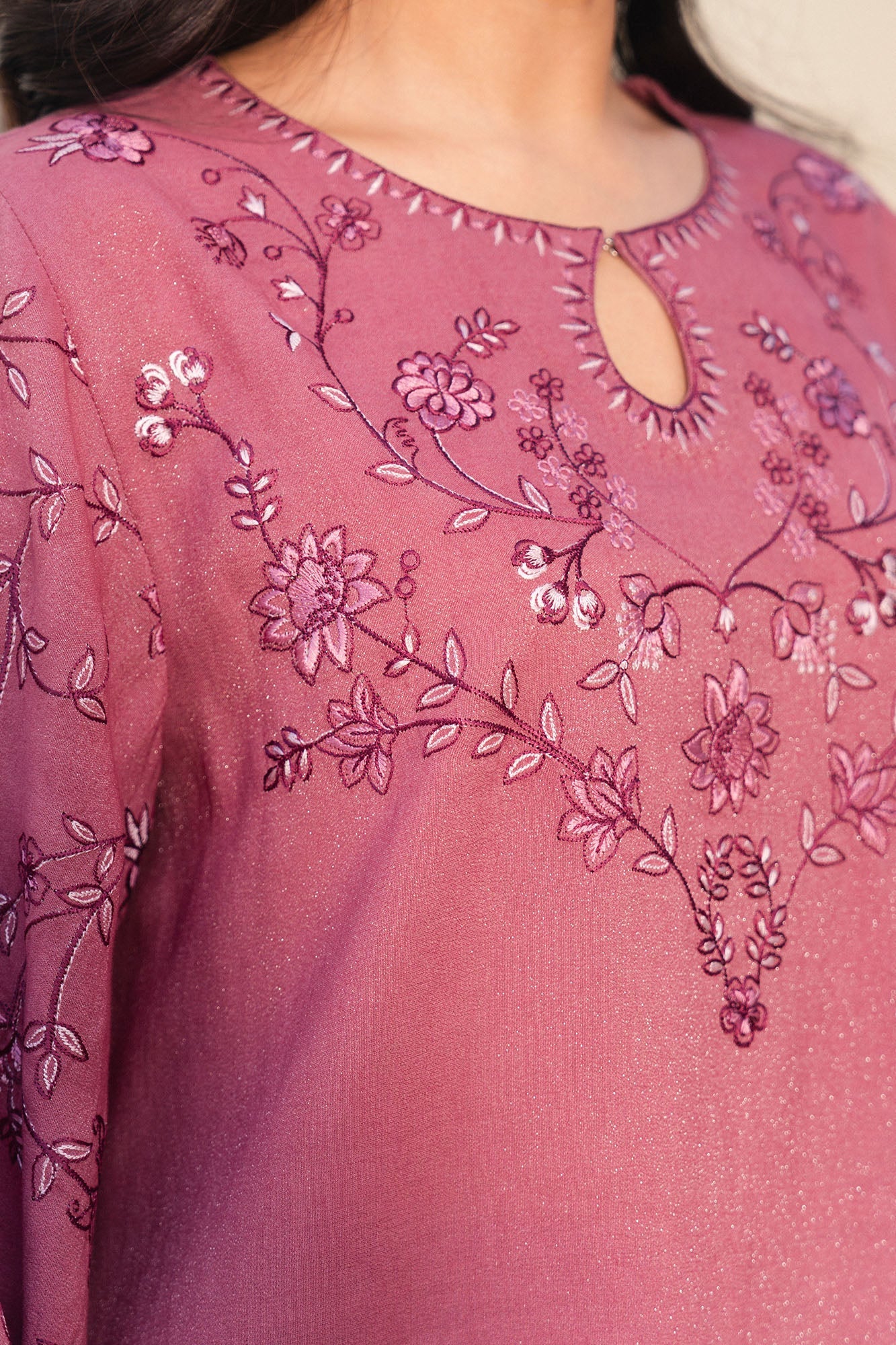 BLUSH MIST-2PC (SHIRT & DUPATTA)