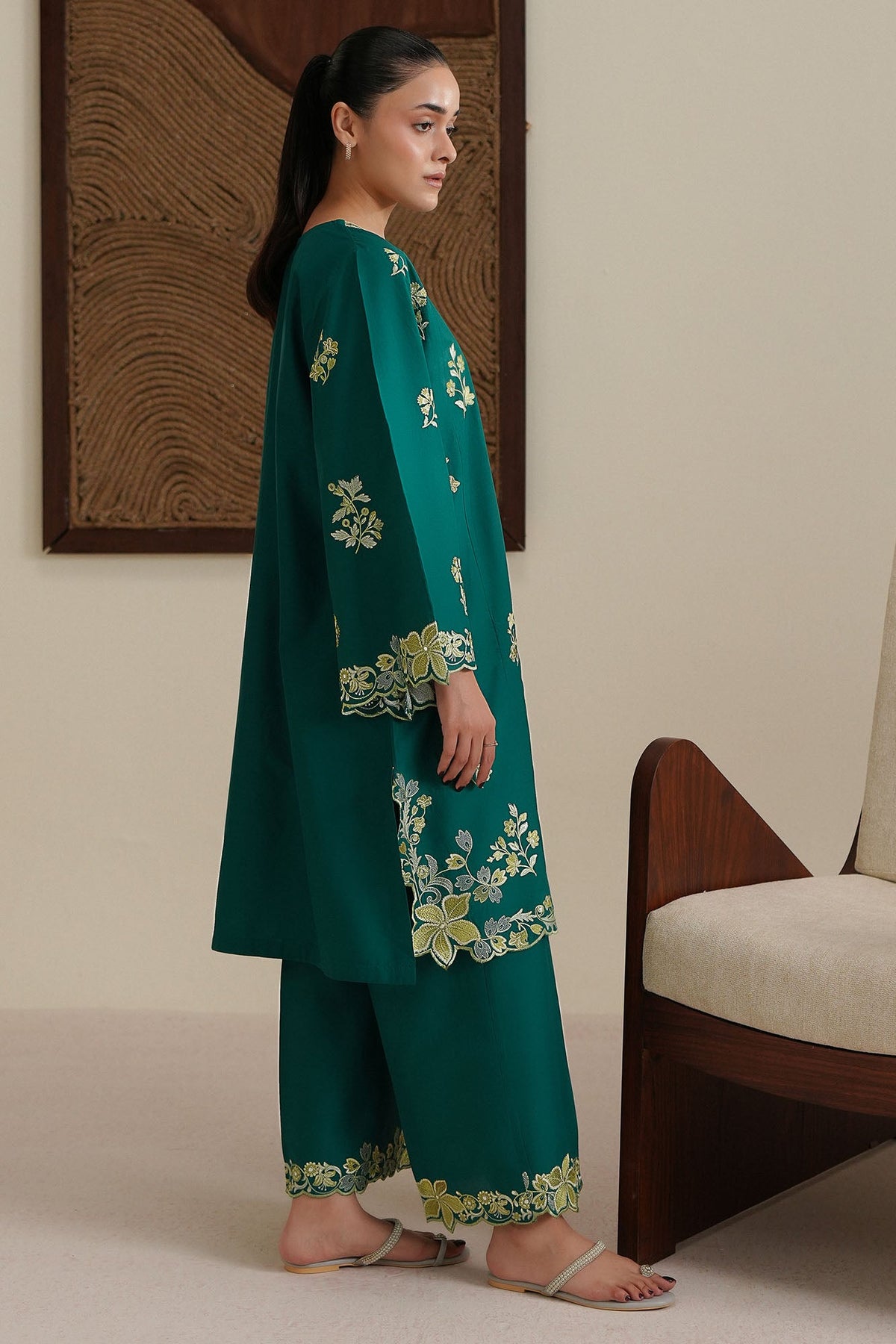 FOREST PINE-2PC (SHIRT & TROUSER)